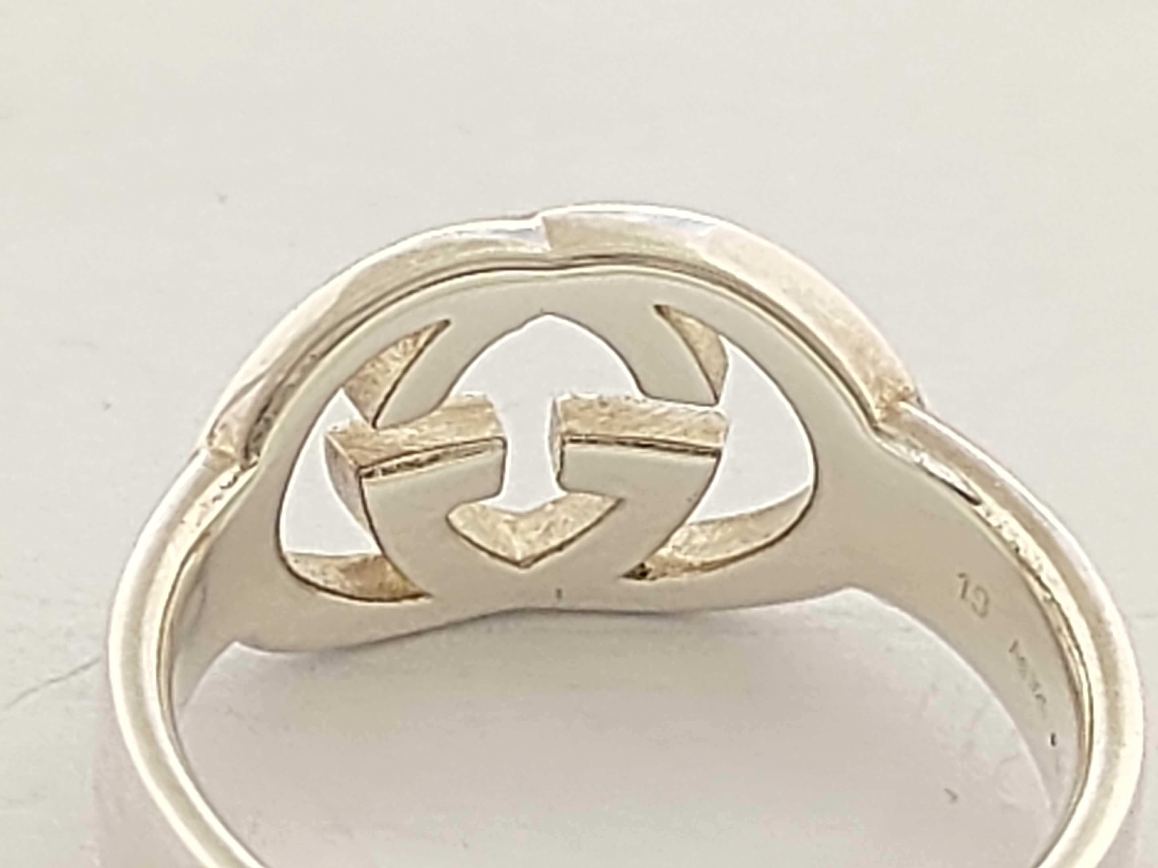 Interlocking Silver Ring 5.9g — view 6
