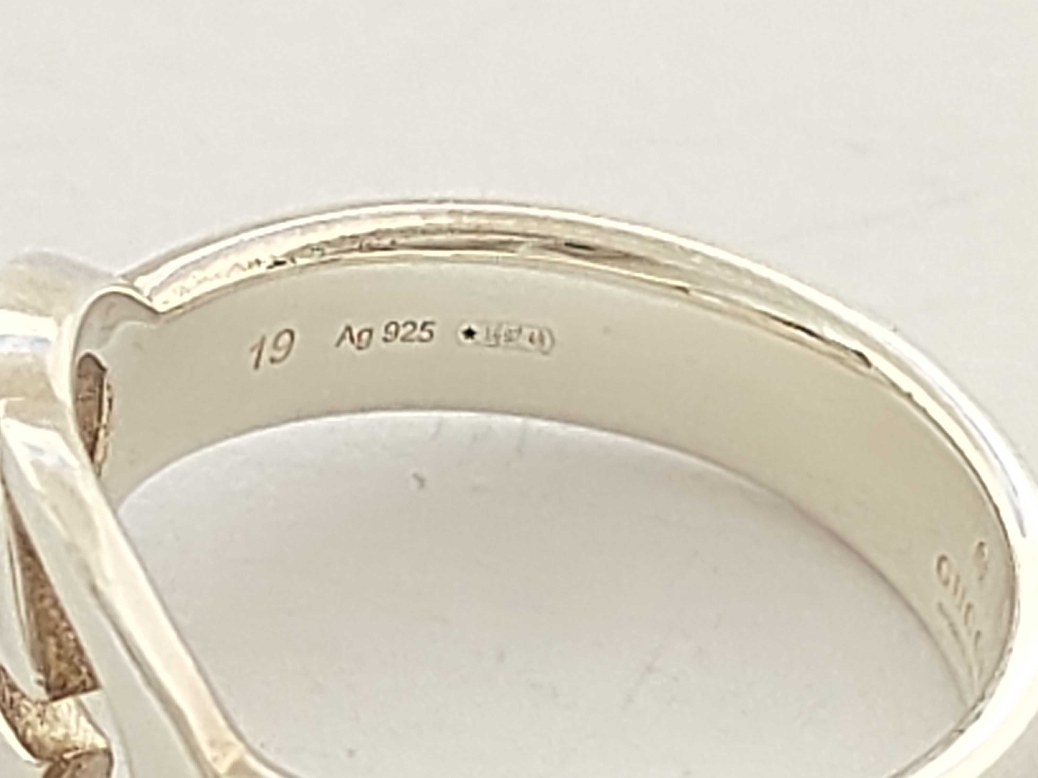 Interlocking Silver Ring 5.9g — view 7