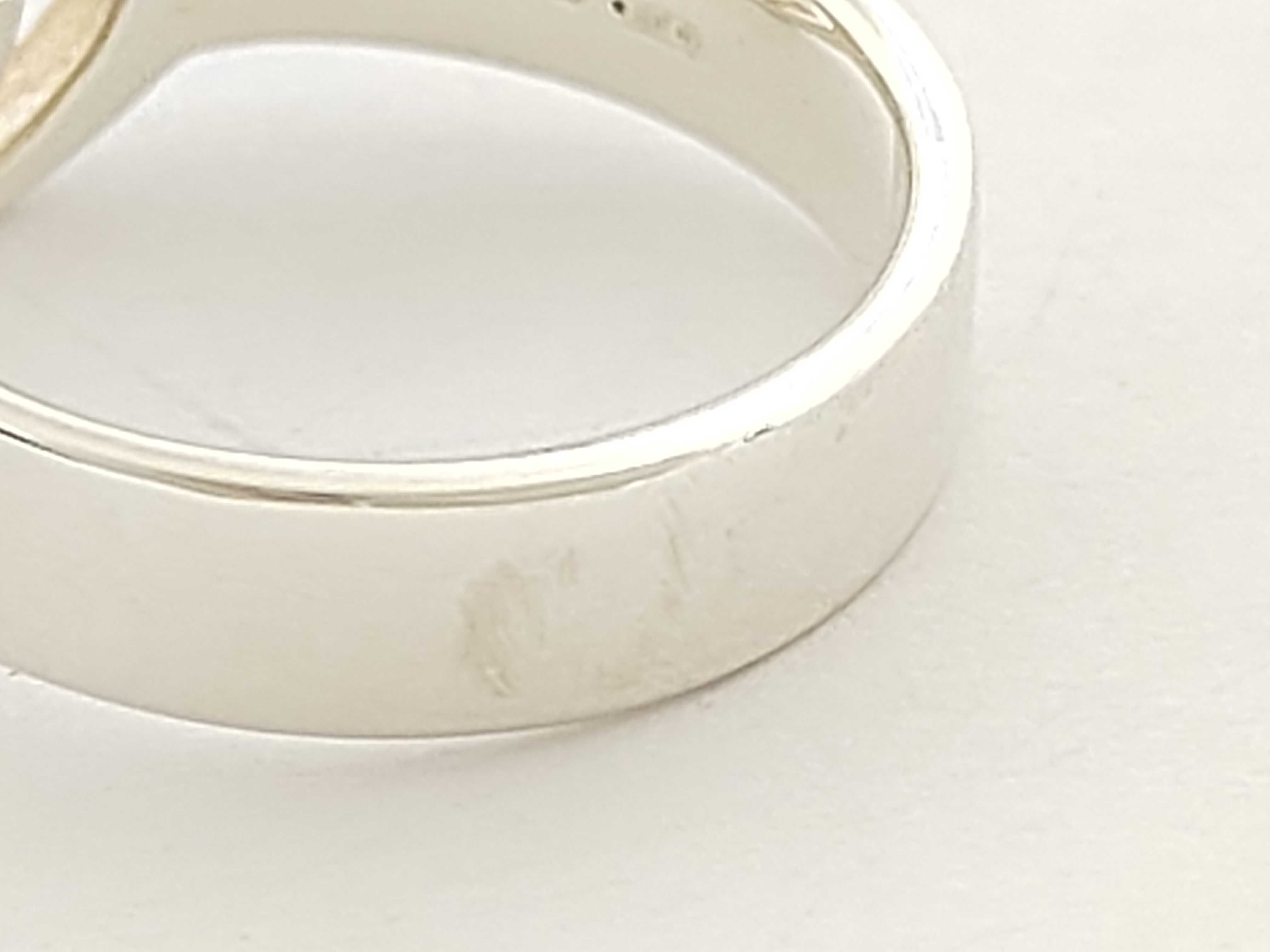 Interlocking Silver Ring 5.9g — view 8