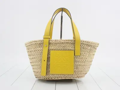 Handbag, basket bag, anagram