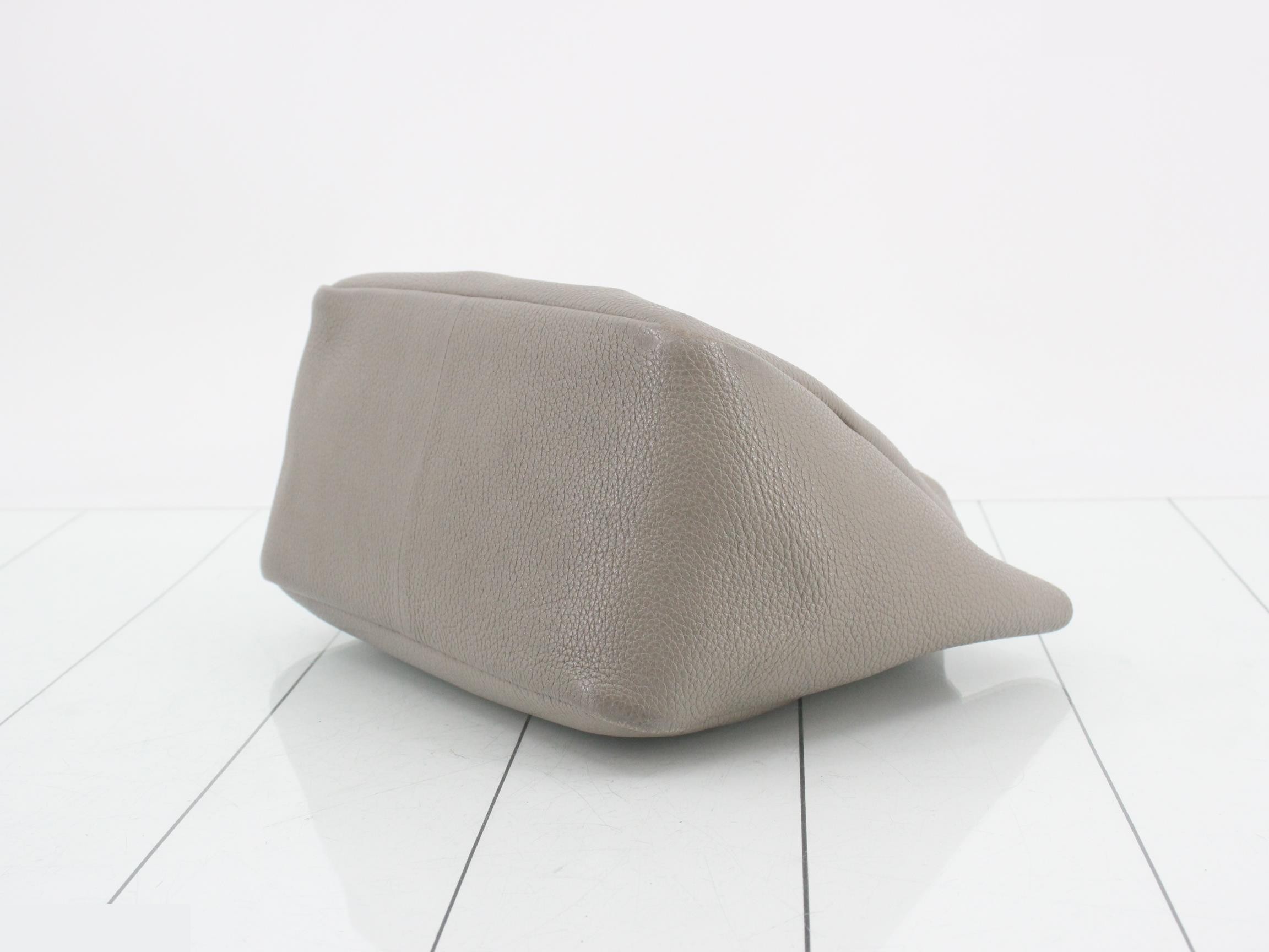Vitello Daino Soft Leather Small Handbag — view 6