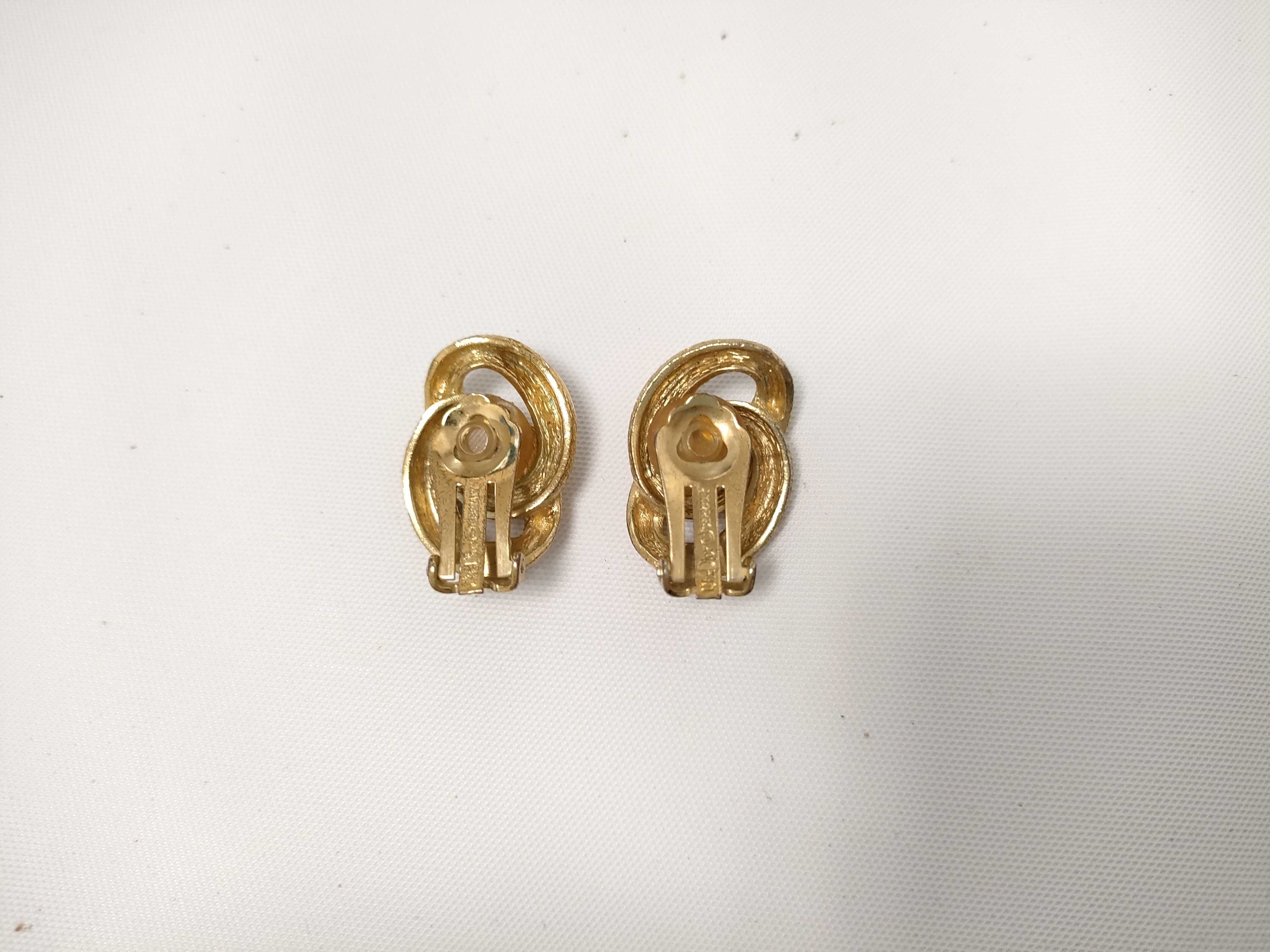 Christian Earrings Gold Earrings — view 2