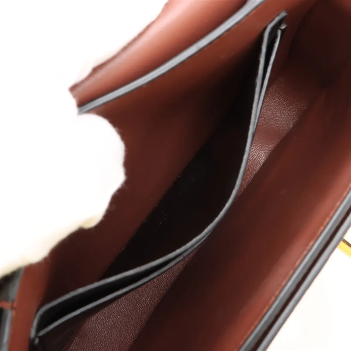 Nova Check Canvas x Leather Shoulder Bag, Beige x Black — view 7
