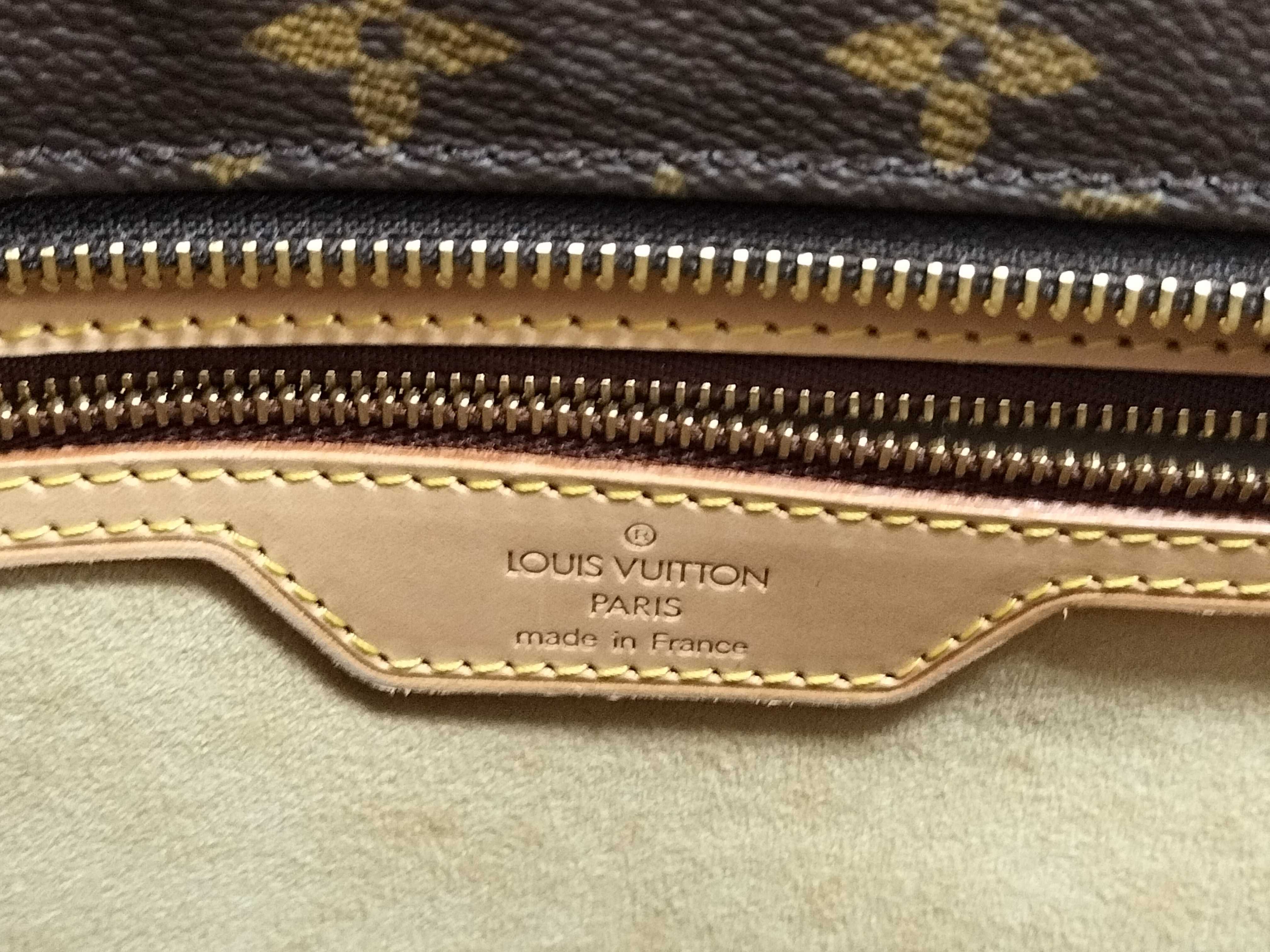 Monogram Louis Vuitton Monogram Luco M51155 SR1929 Brown Tote Bag — view 12