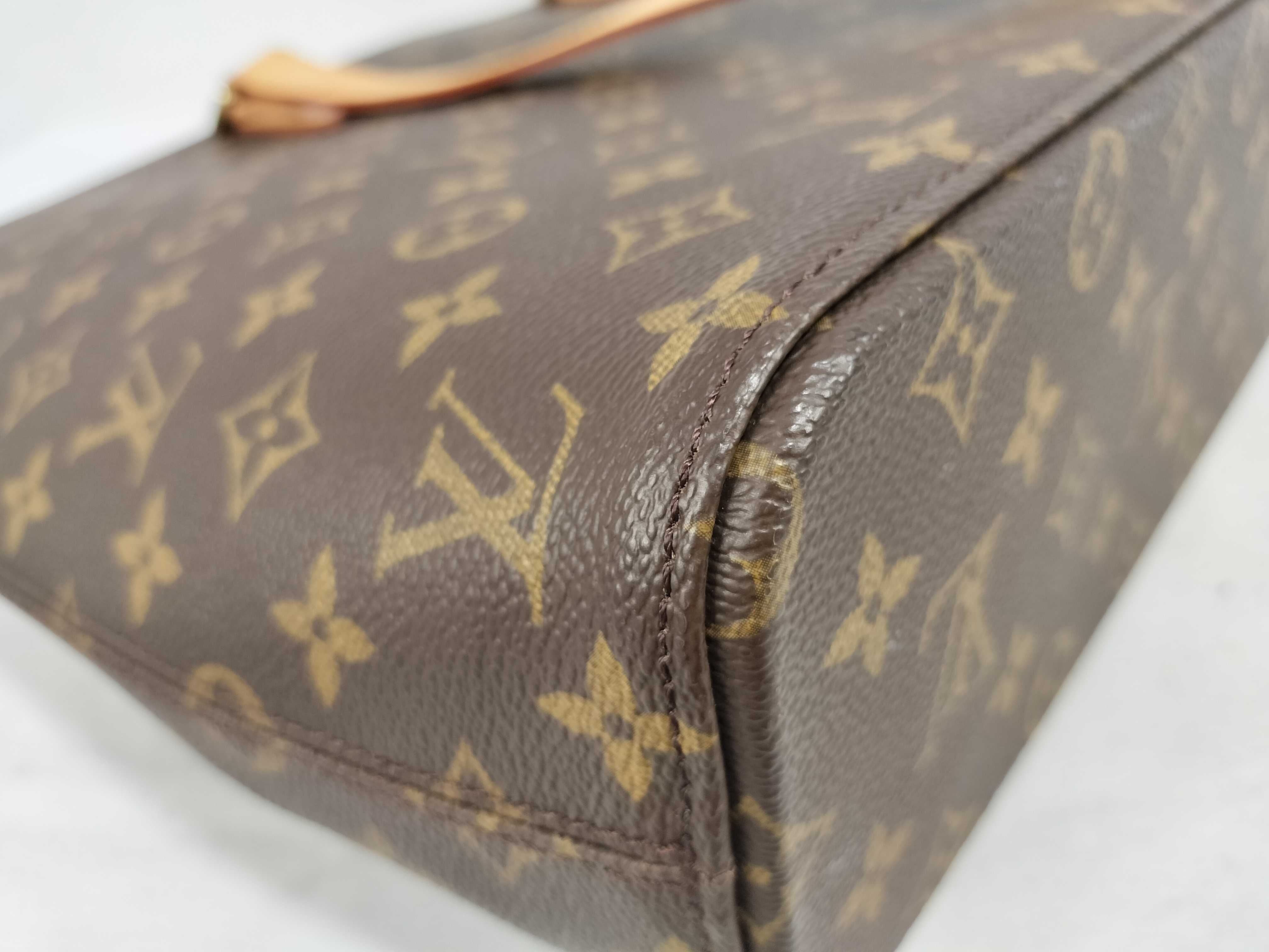 Monogram Louis Vuitton Monogram Luco M51155 SR1929 Brown Tote Bag — view 7