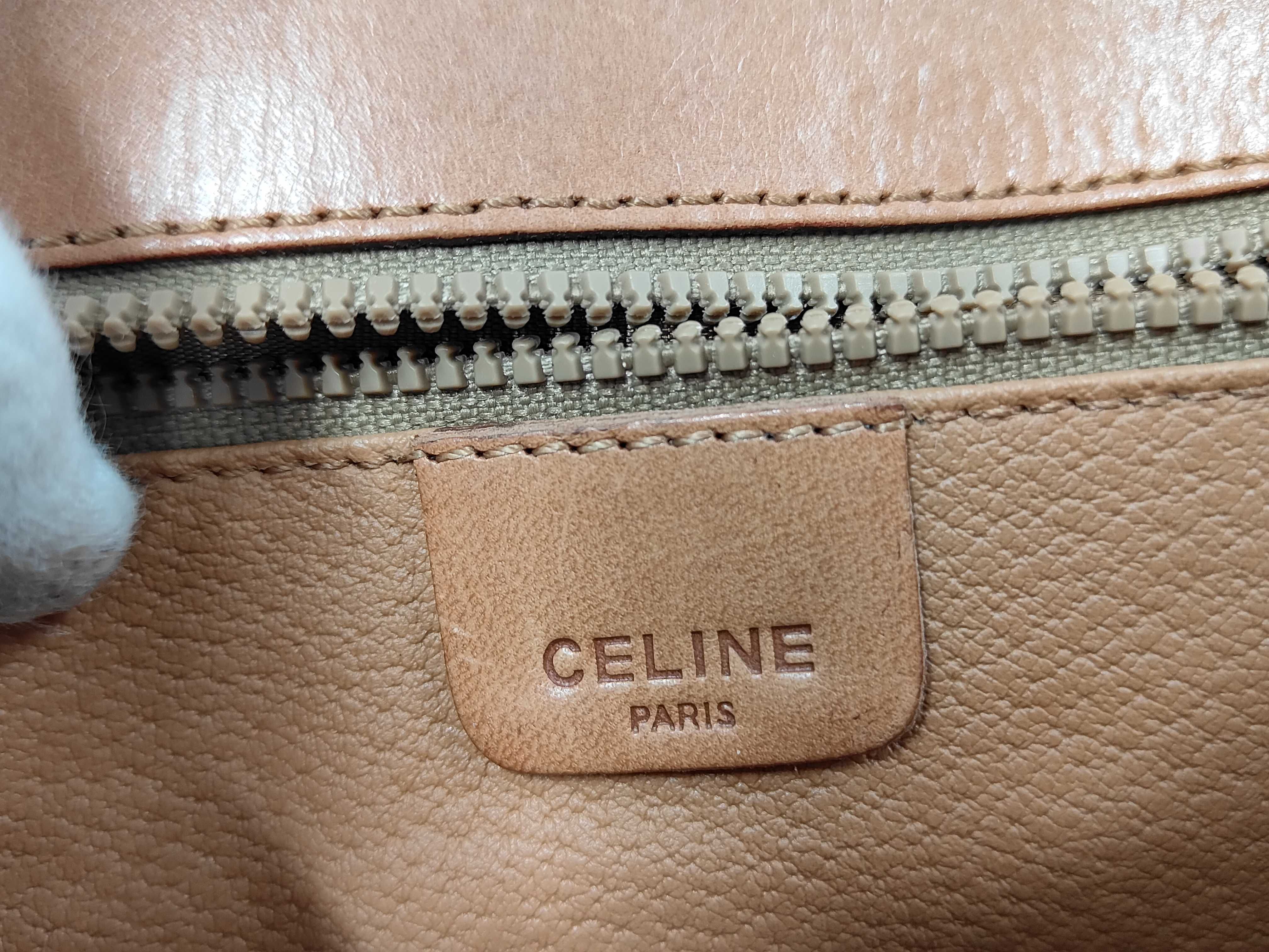 Flap-type Shoulder Bag, Brown — view 11