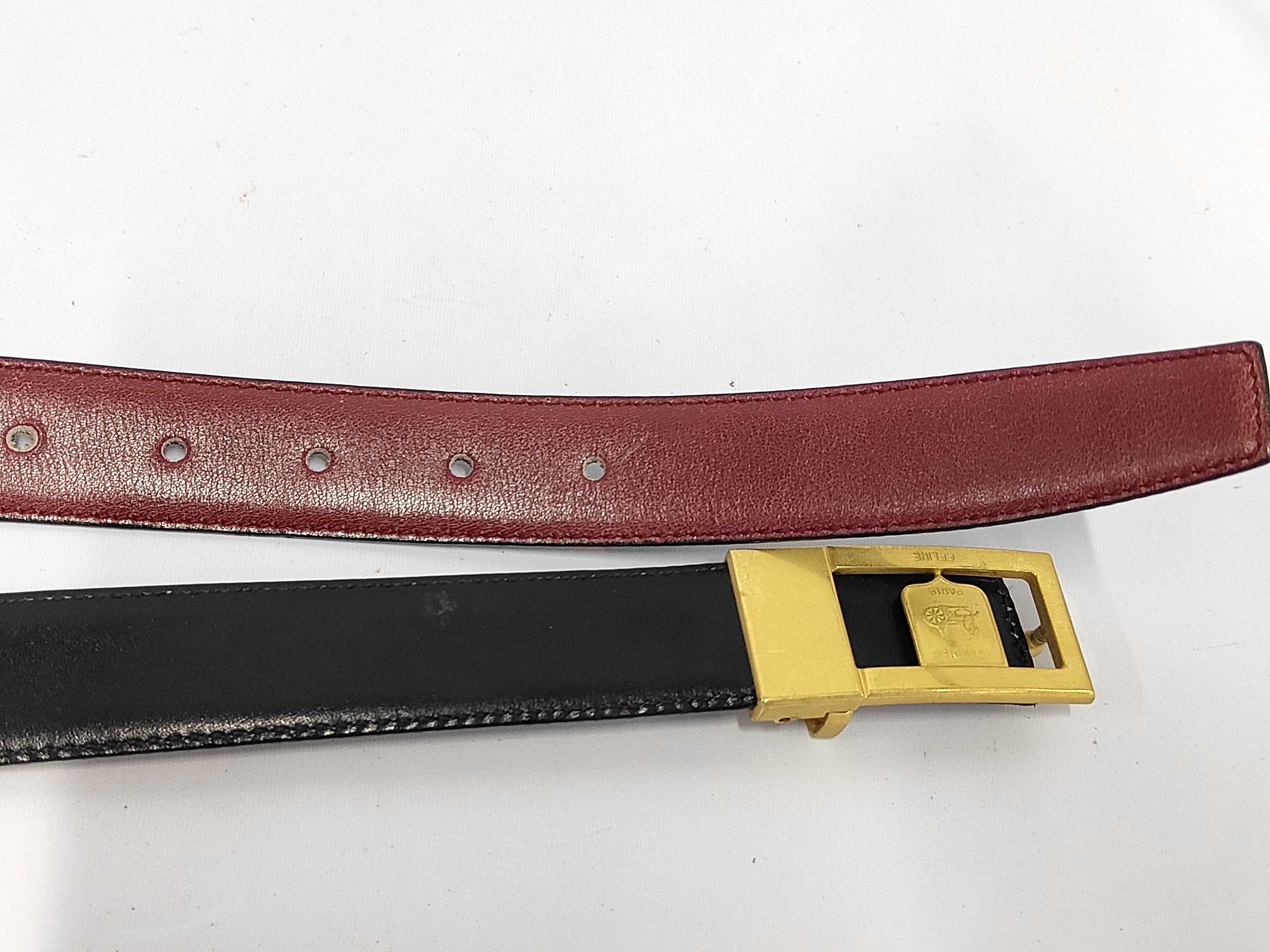 belt with carriage buckle — view 4