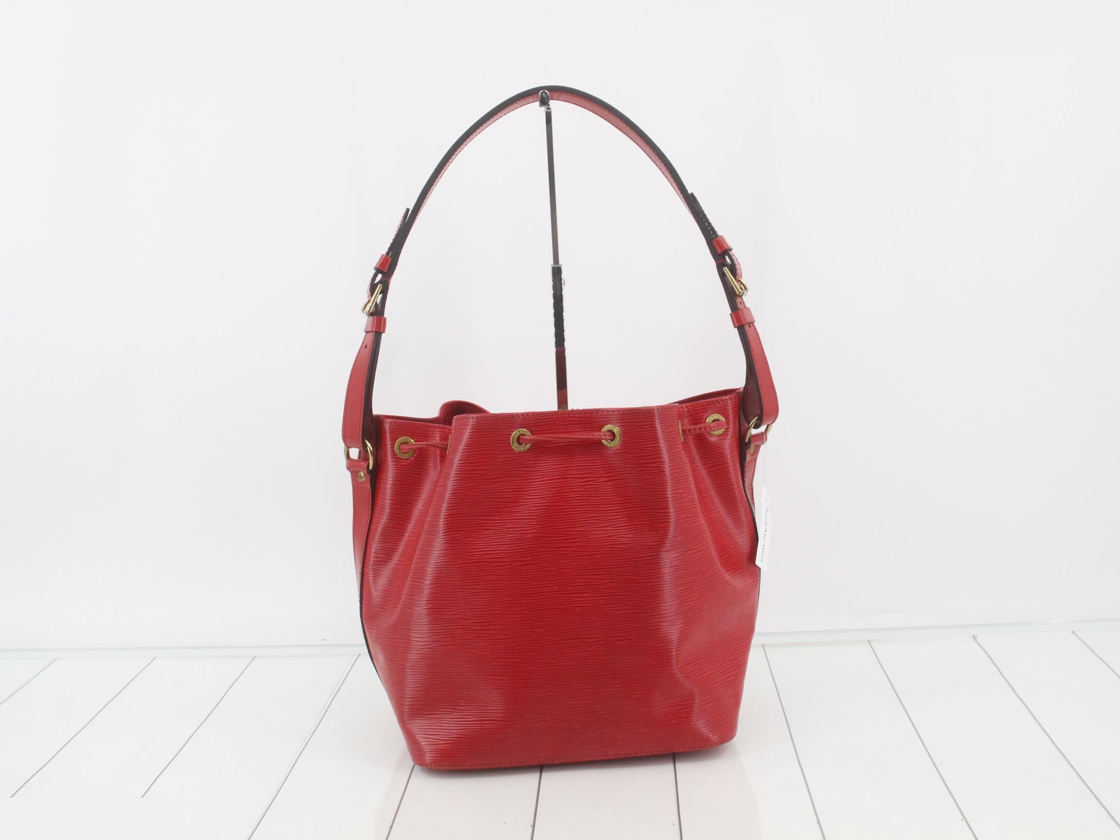 Epi Petit Noe Castilian Red Shoulder Bag — view 2