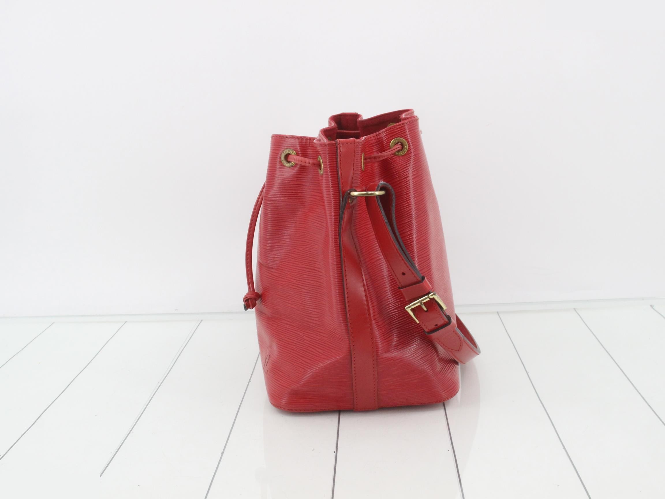 Epi Petit Noe Castilian Red Shoulder Bag — view 3
