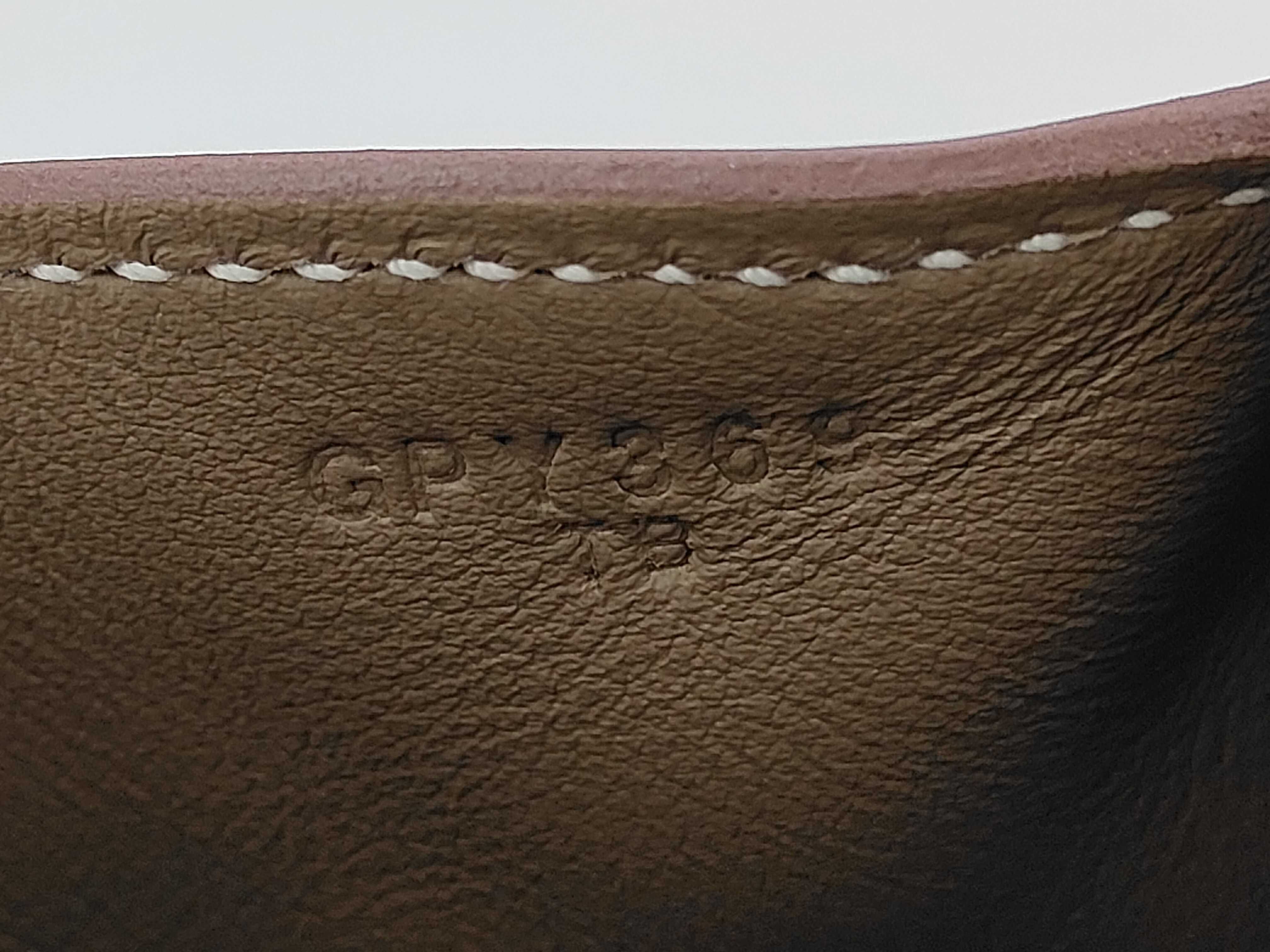 Lindy Mini Handbag, Veau Swift Leather, Etoupe, G Stamp, Shoulder Bag — view 10