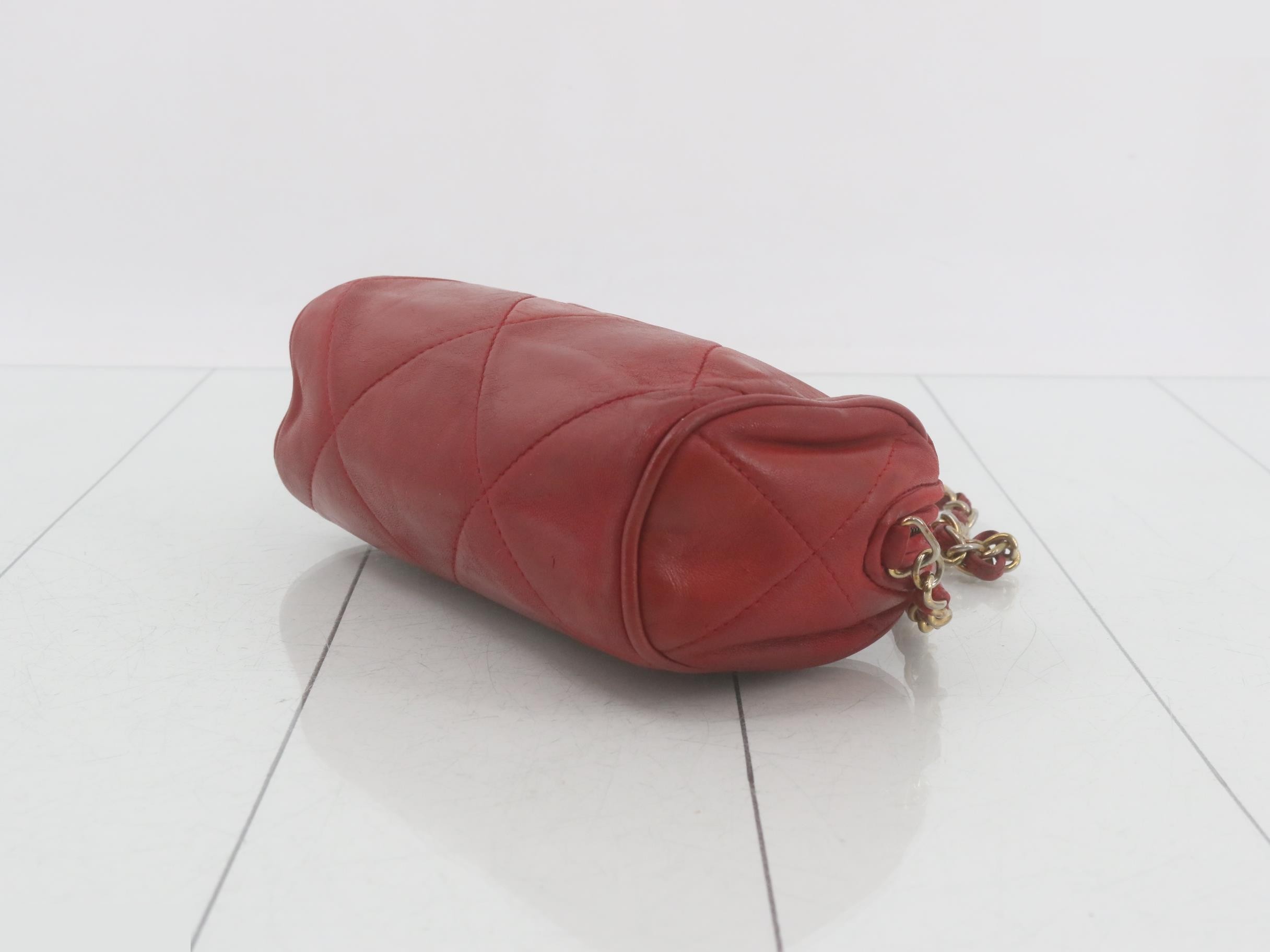 Matelassé Fringe Chain Shoulder Bag — view 6