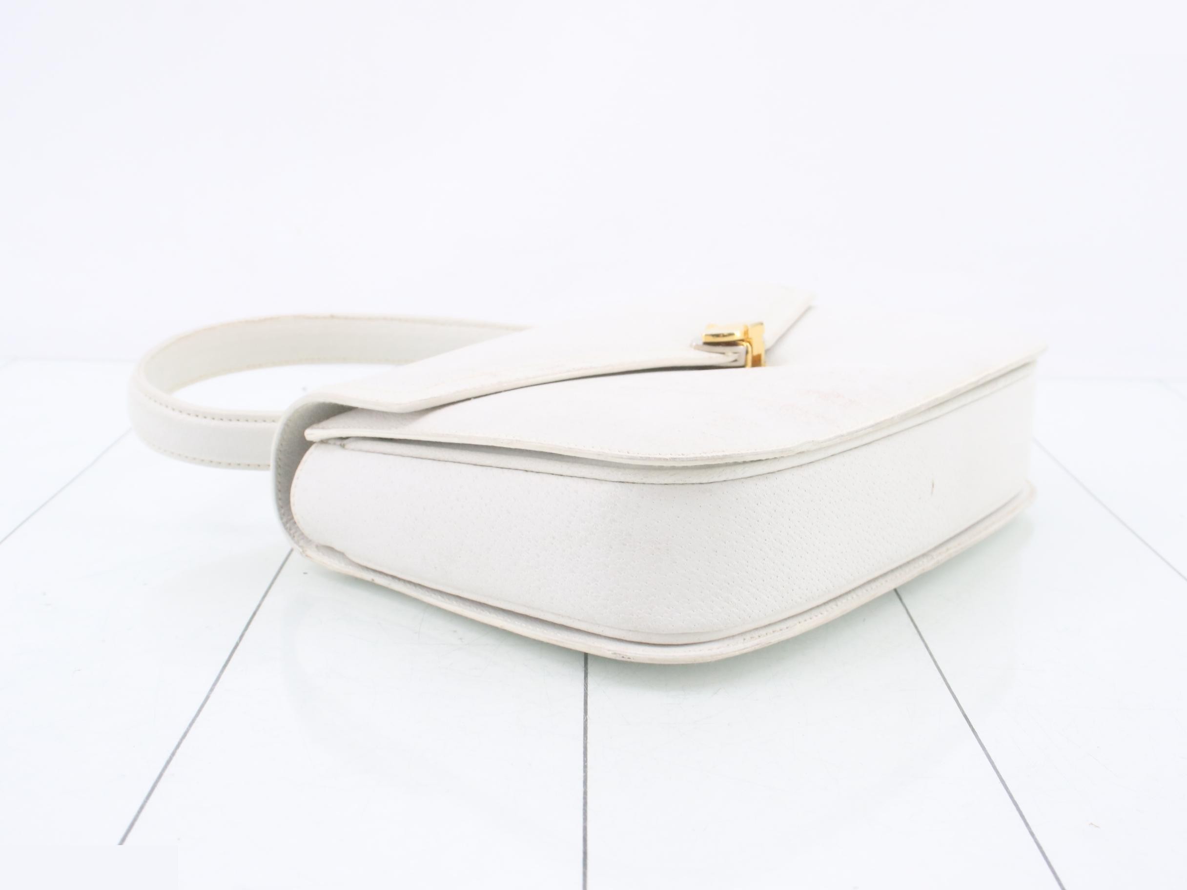 Old Gucci white handbag — view 5