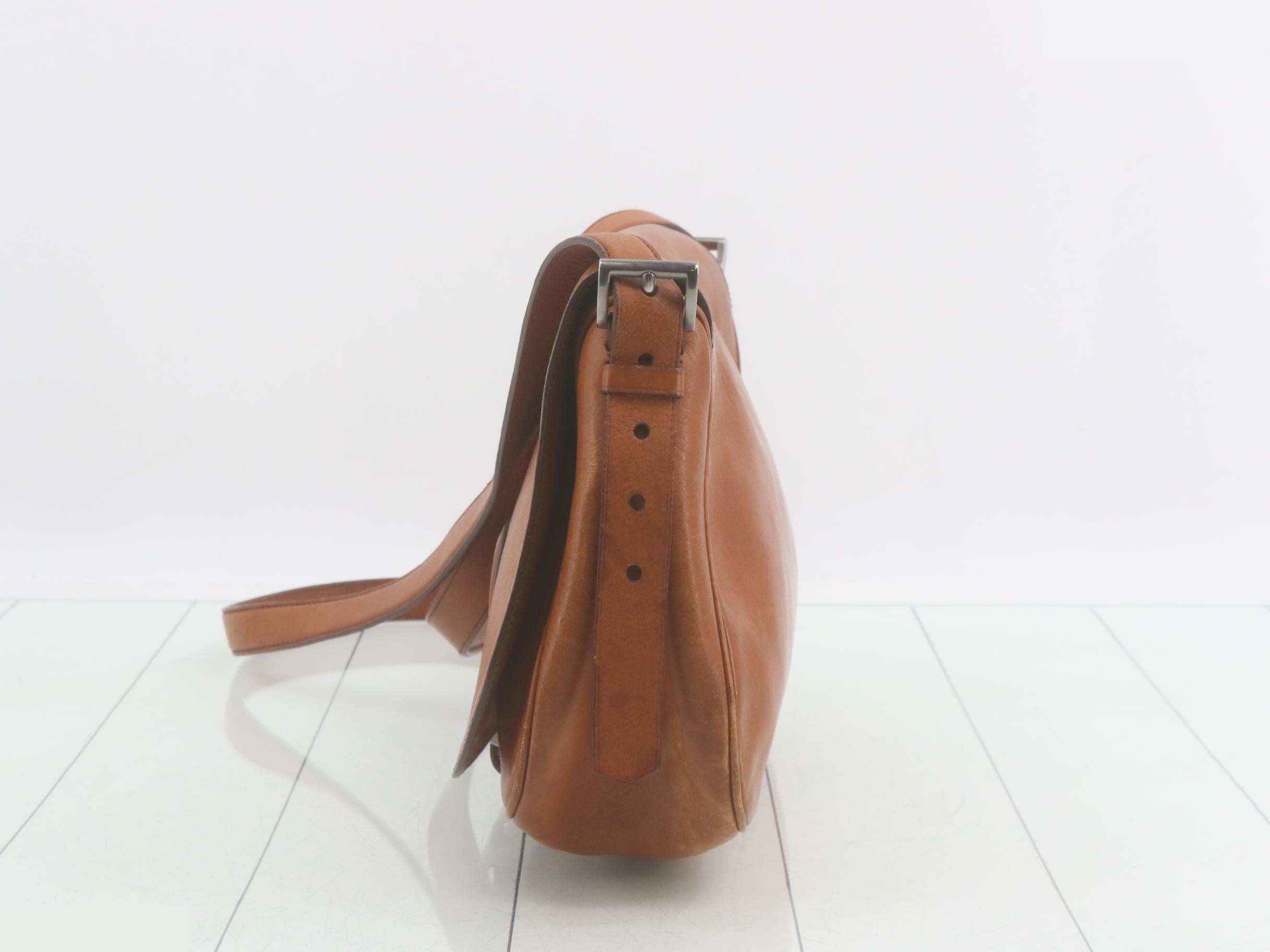 Saddle Leather Shoulder Bag — view 3