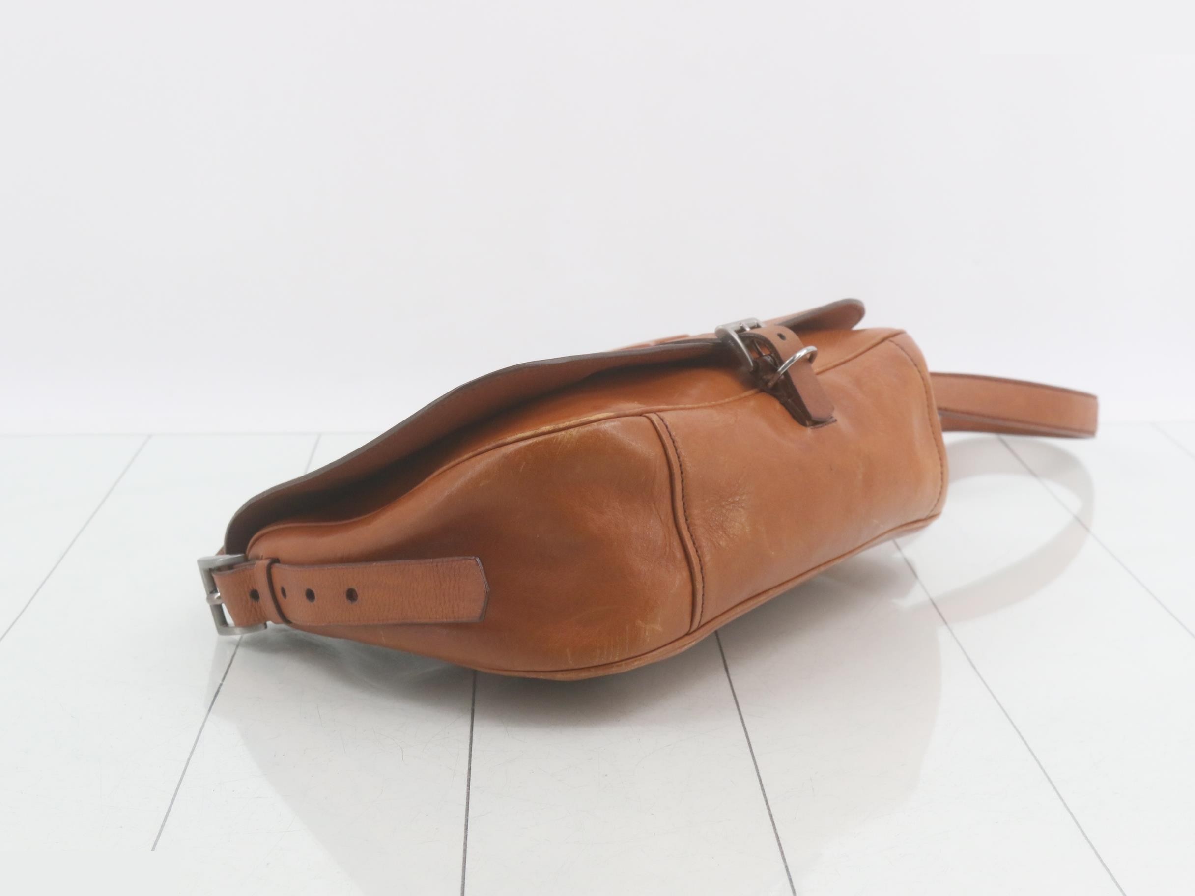 Saddle Leather Shoulder Bag — view 5