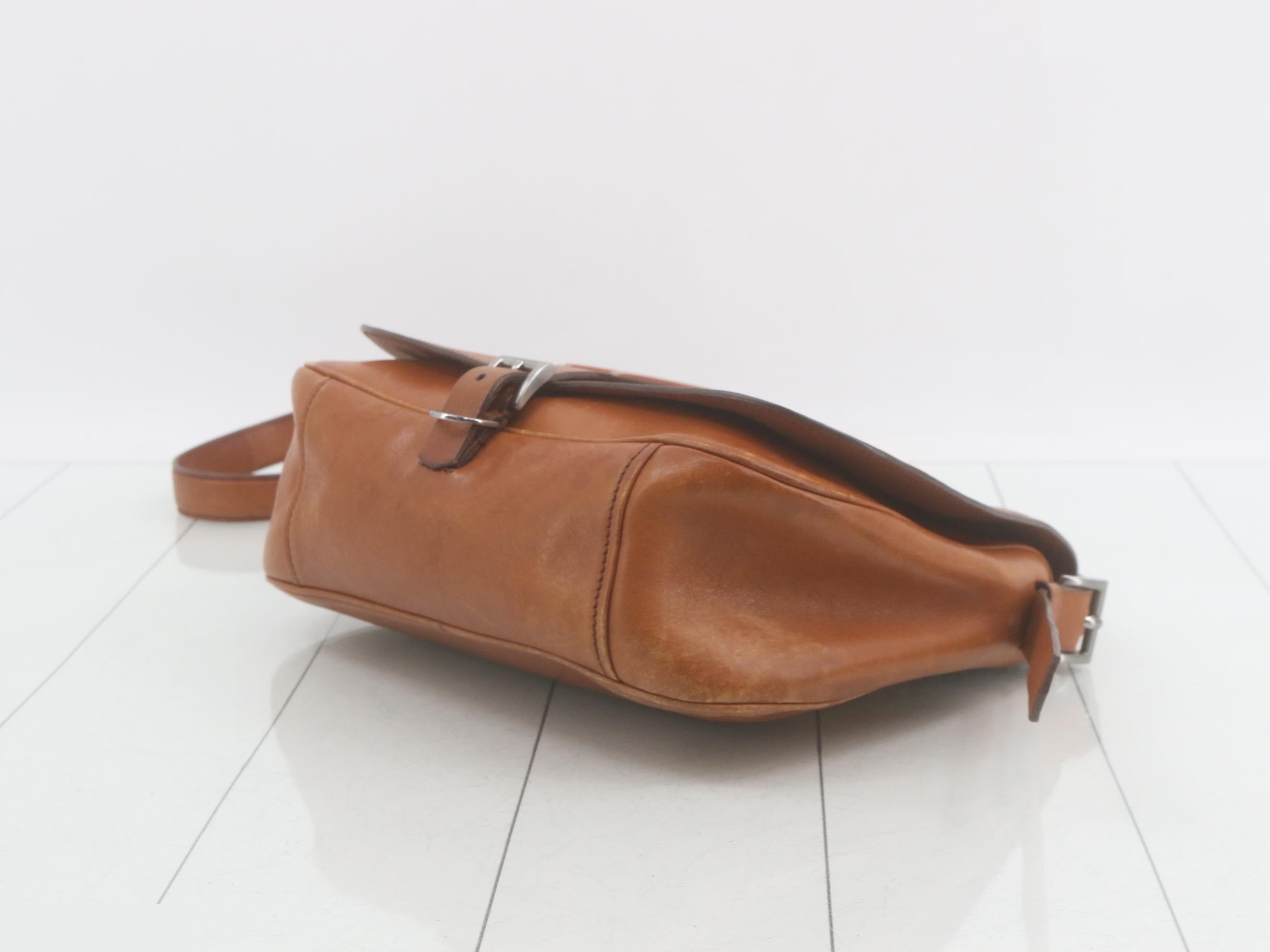 Saddle Leather Shoulder Bag — view 6