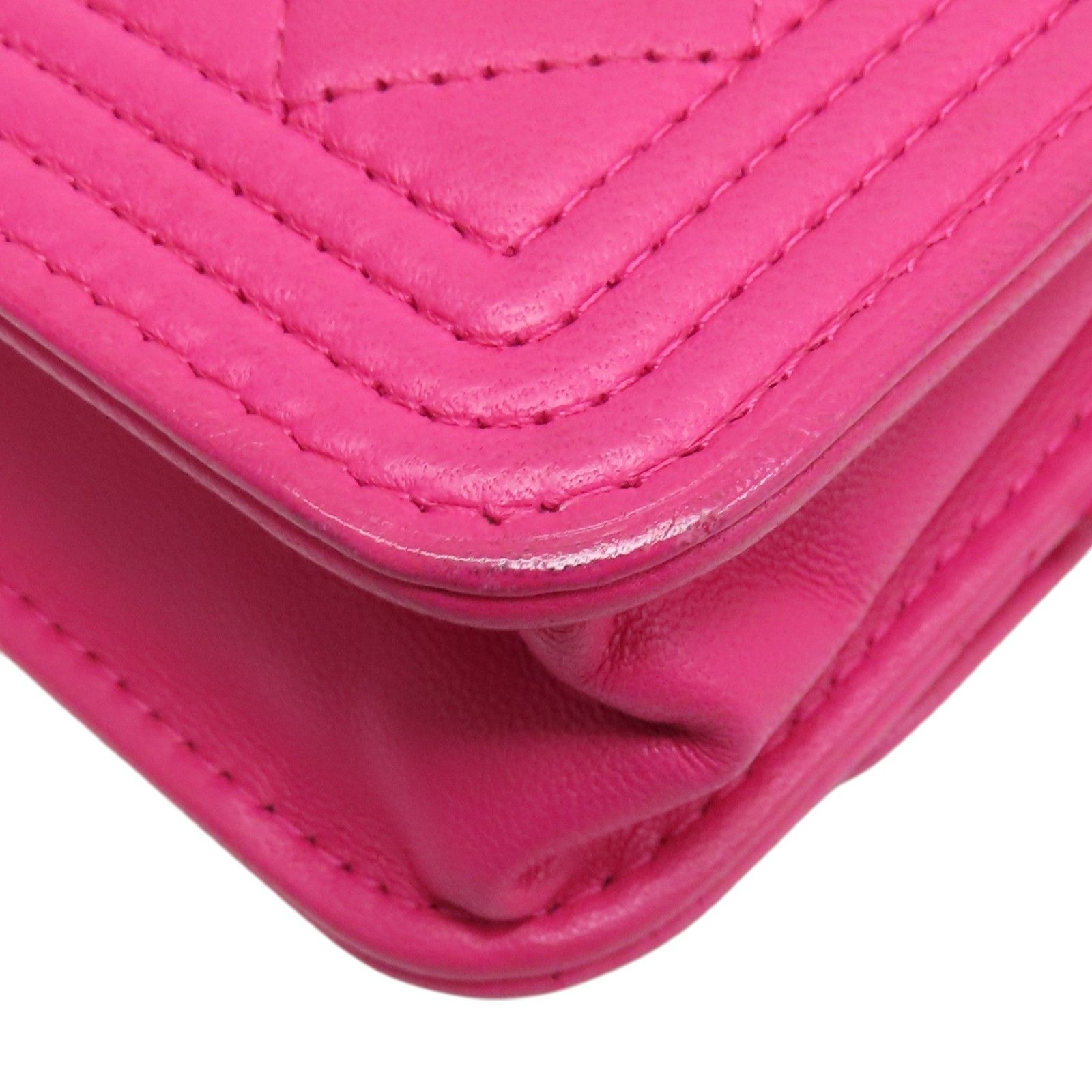 Lambskin Boy Wallet On Chain (WOC) — view 13