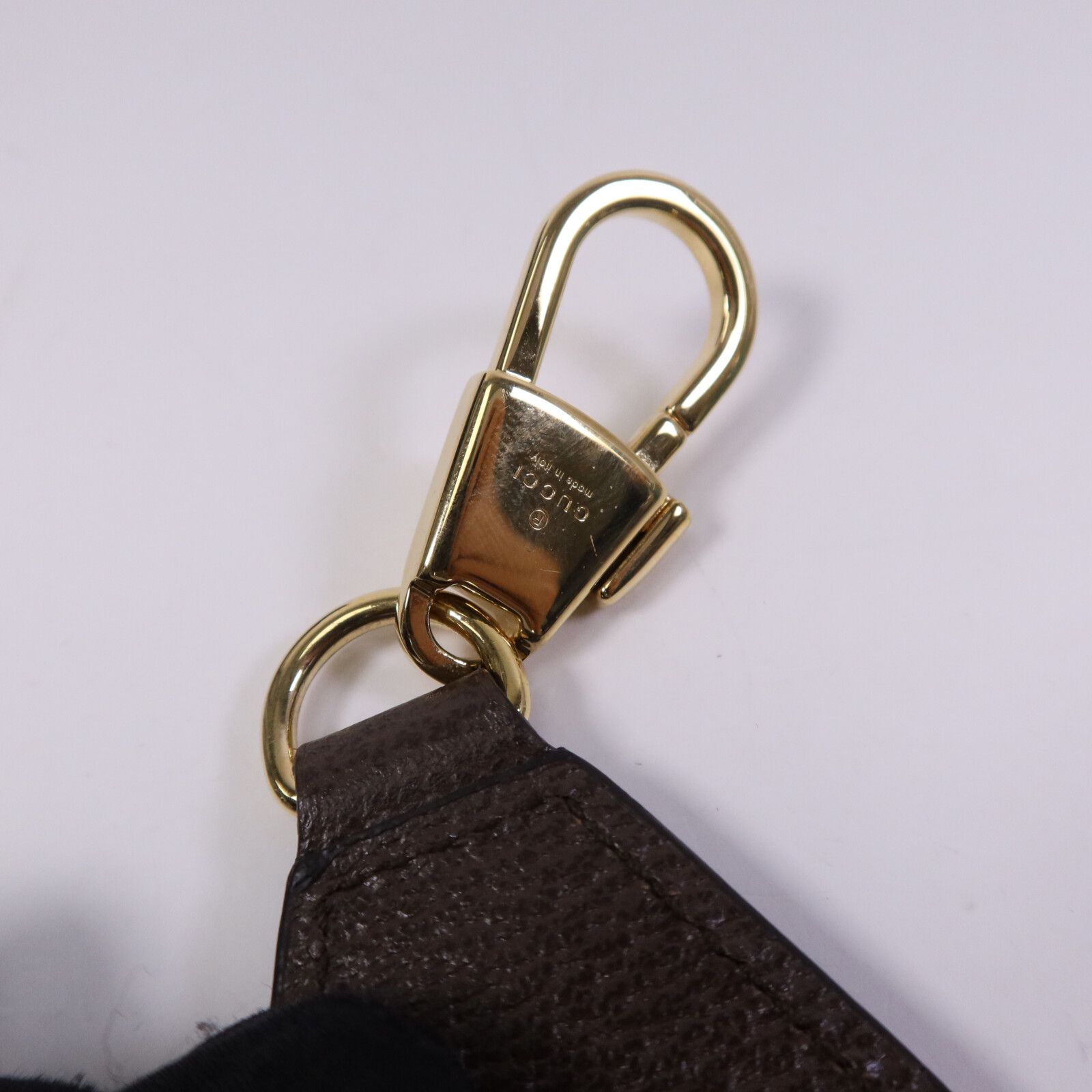 Mini Jumbo GG Canvas Web Vertical Tote — view 7