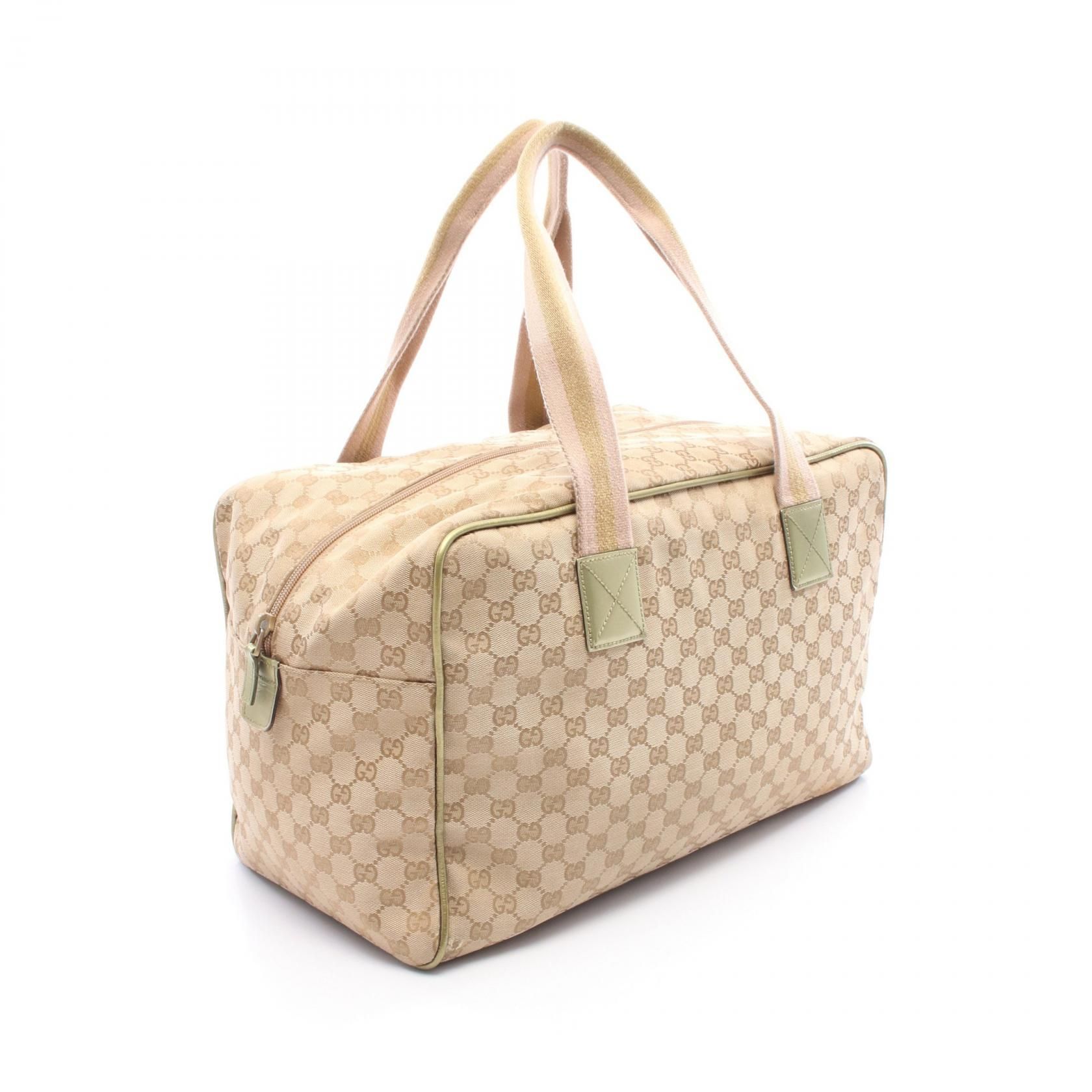 Medium Collapsable Carry On Web Duffle, GG Canvas — view 2