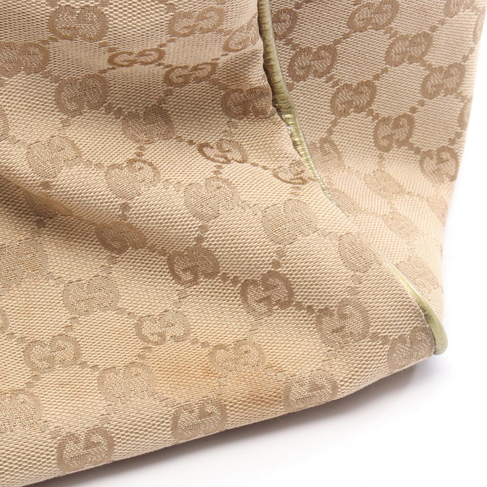 Medium Collapsable Carry On Web Duffle, GG Canvas — view 12