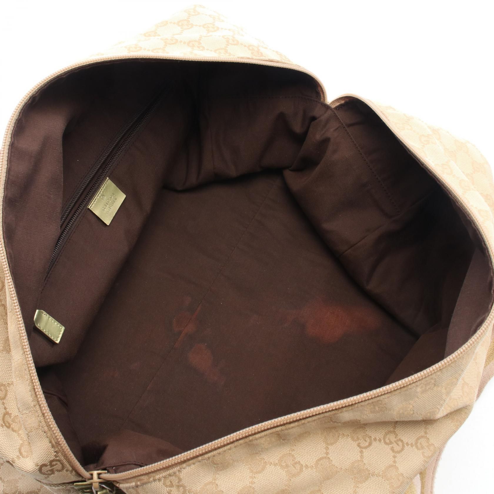 Medium Collapsable Carry On Web Duffle, GG Canvas — view 3