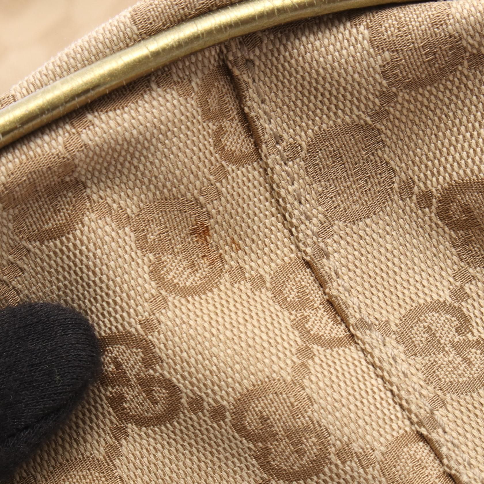 Medium Collapsable Carry On Web Duffle, GG Canvas — view 8