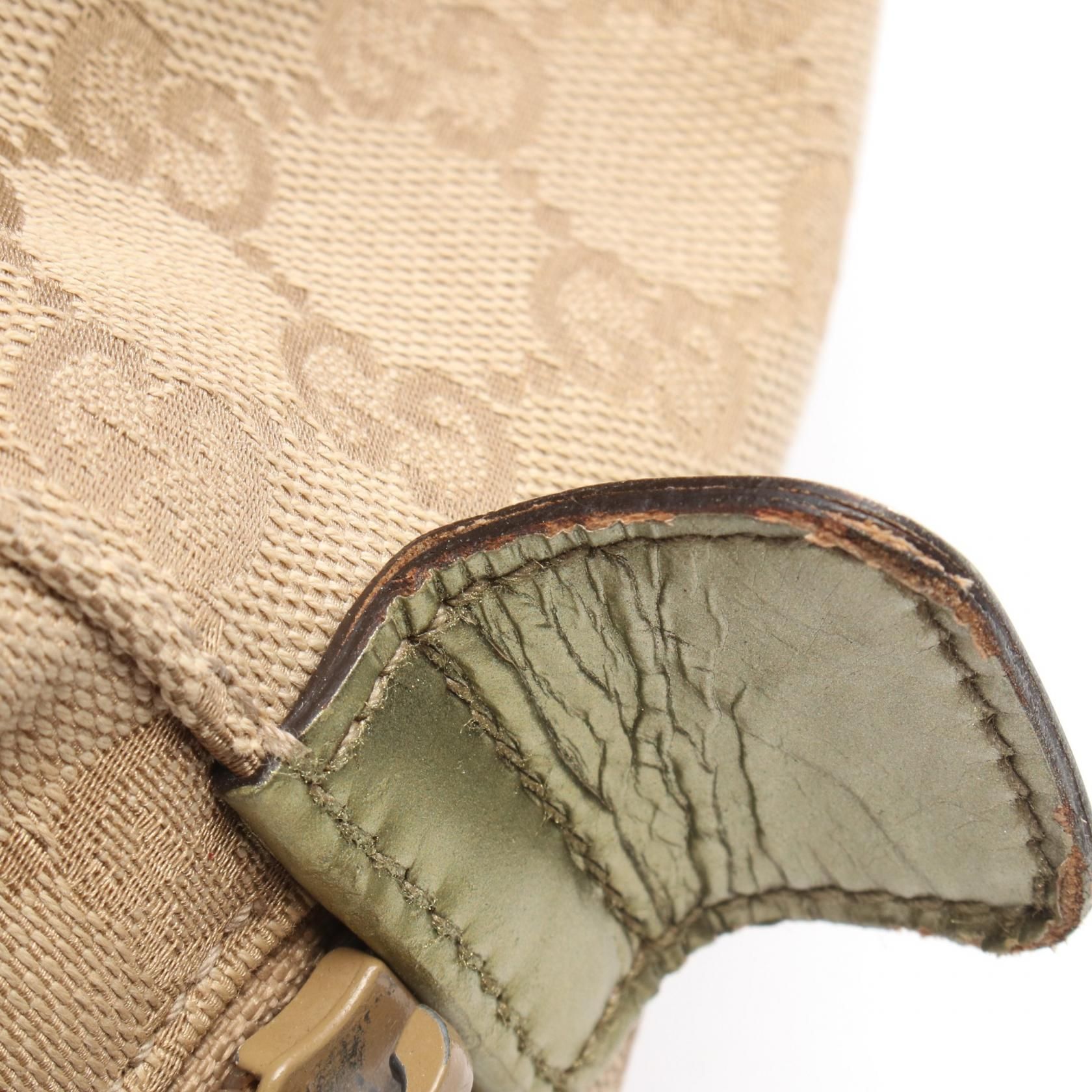 Medium Collapsable Carry On Web Duffle, GG Canvas — view 9