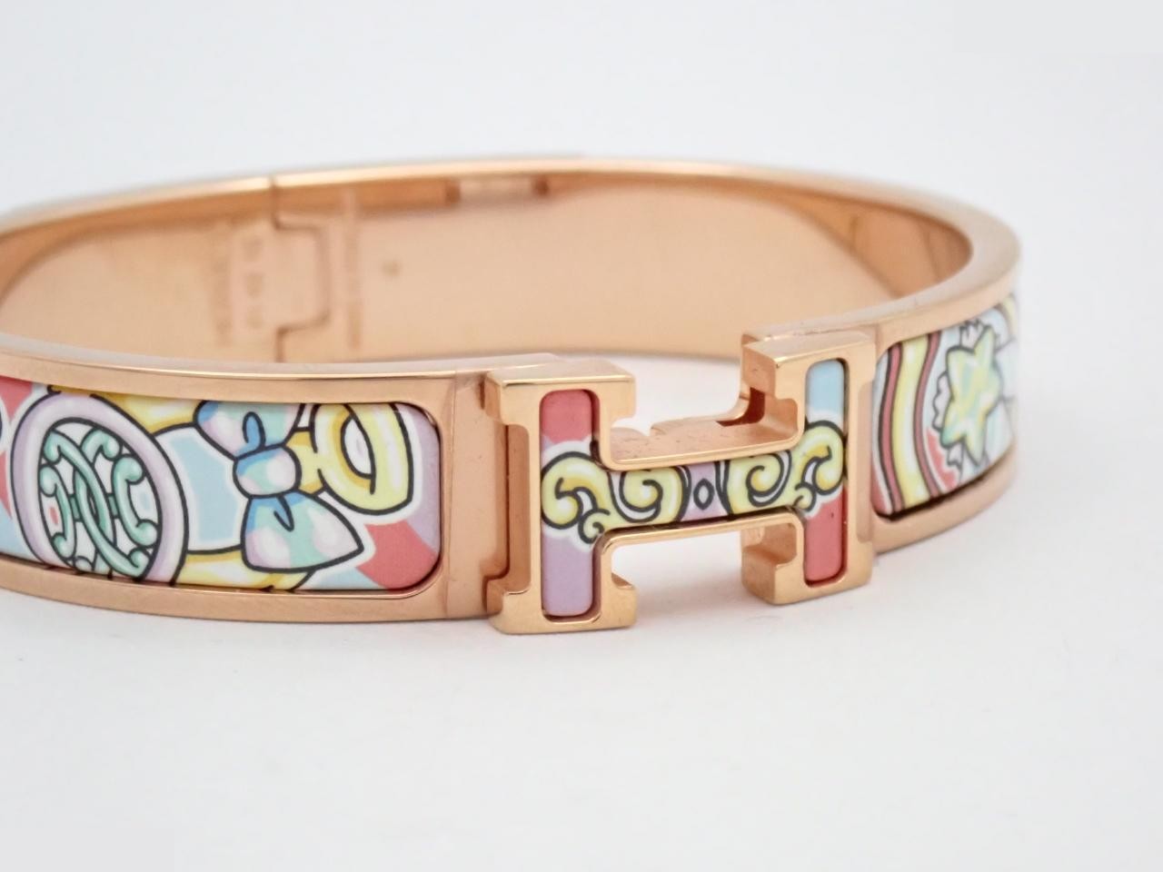 Bracelet 《Click H》 Wrist circumference approx. 18cm — view 3