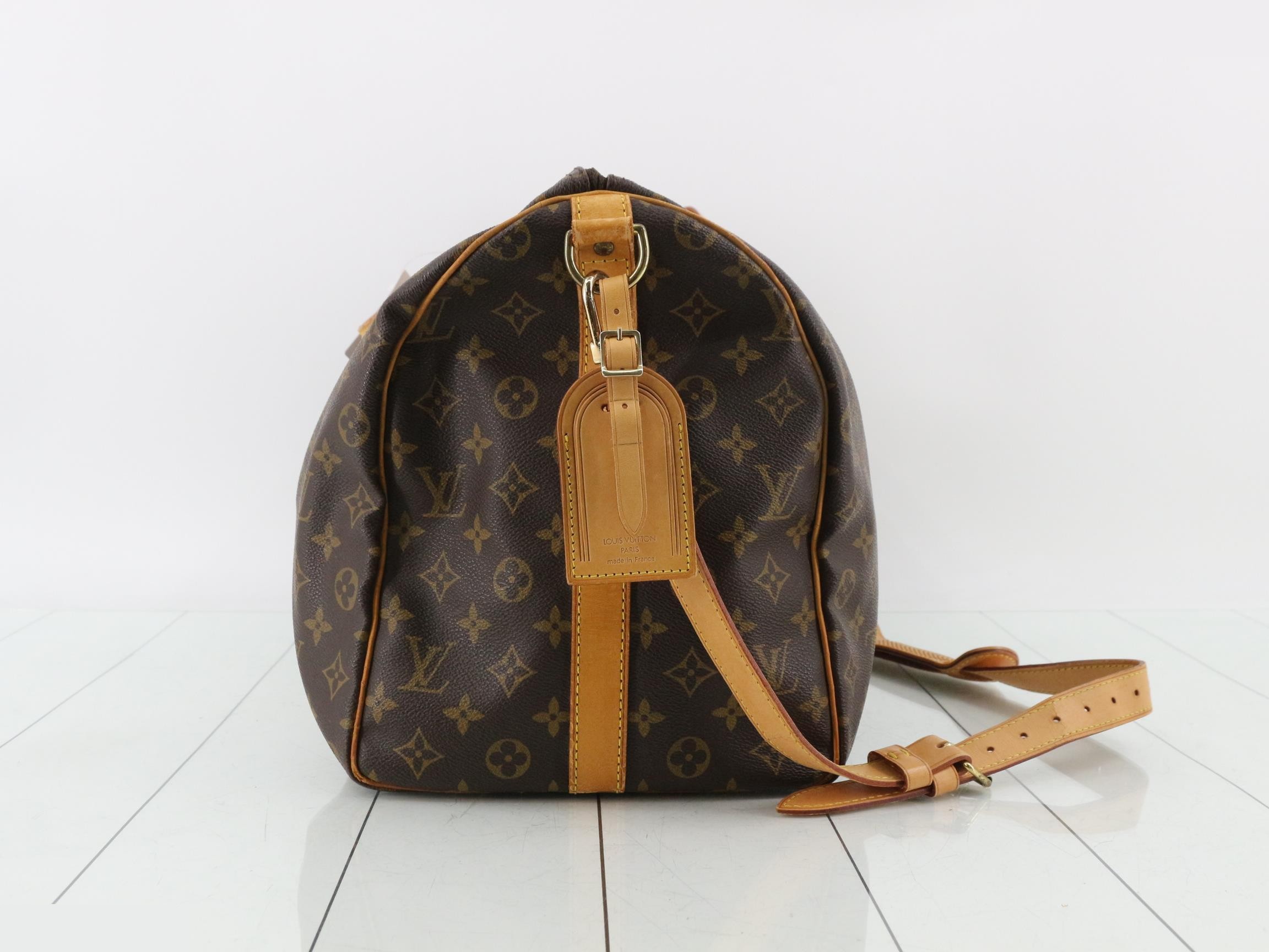 Monogram Keepall Bandoulière 50 Boston Bag — view 3