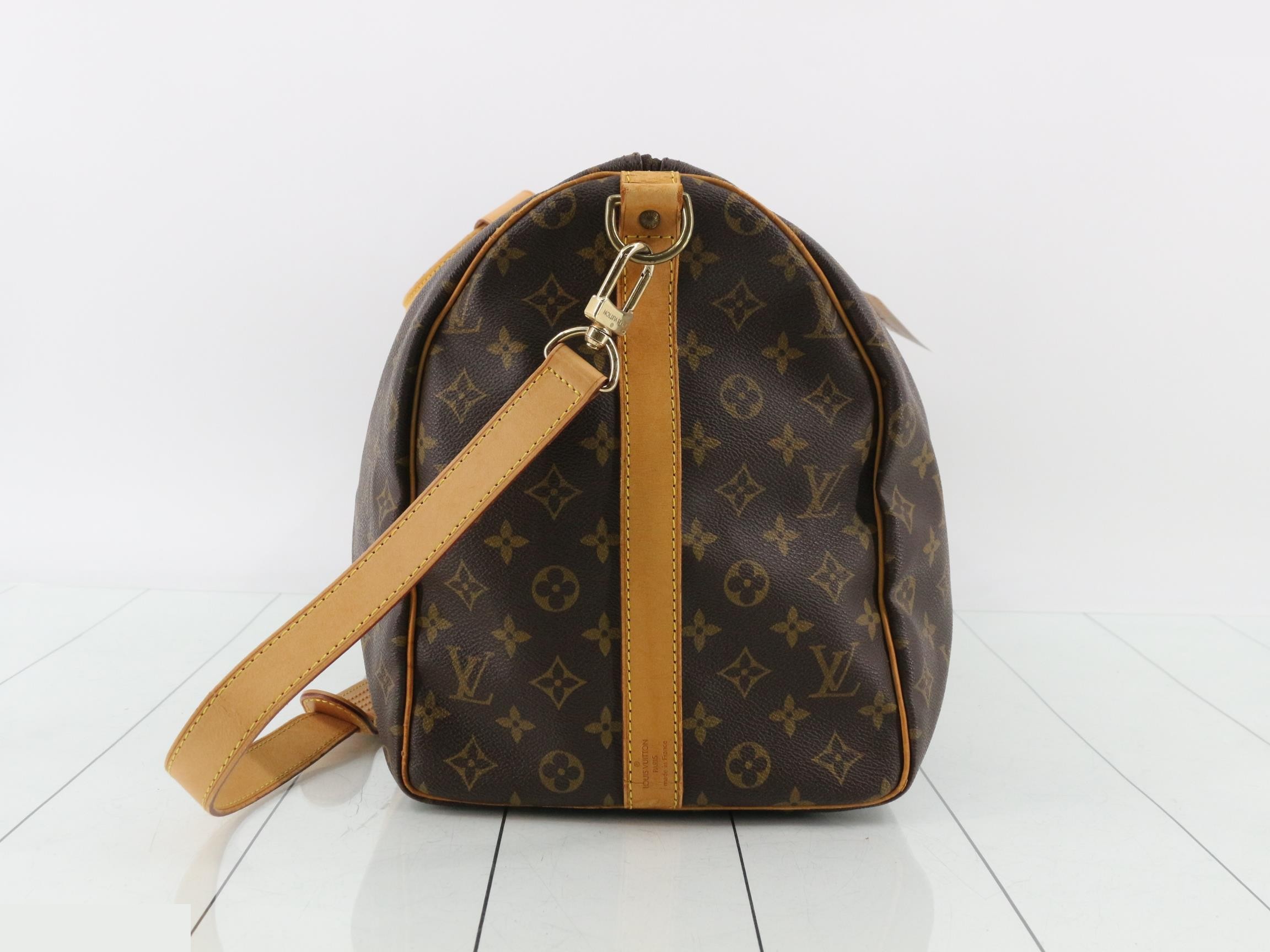 Monogram Keepall Bandoulière 50 Boston Bag — view 4