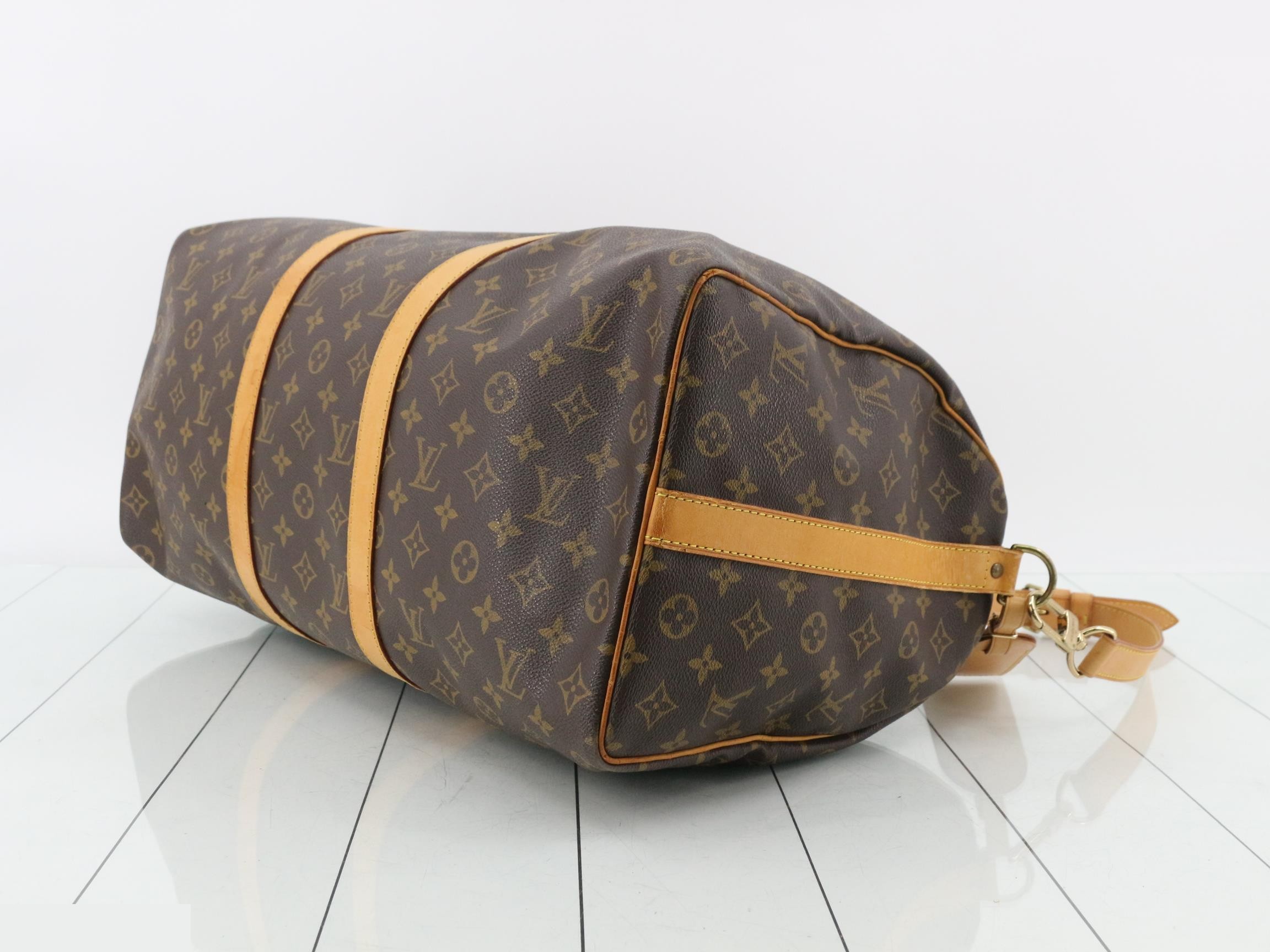 Monogram Keepall Bandoulière 50 Boston Bag — view 6
