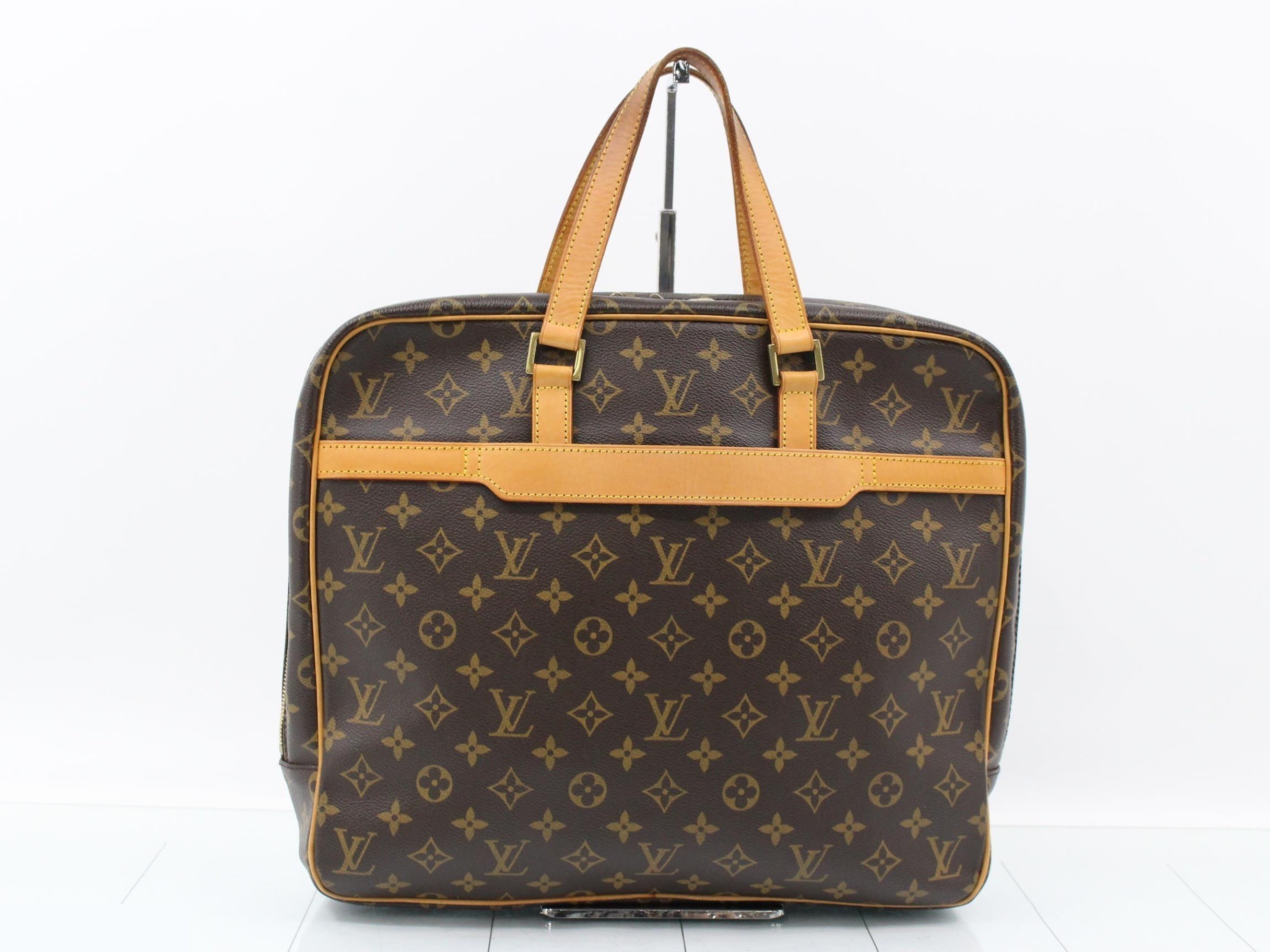 M53343 Monogram Porto de Cuman Pegas Business Bag Leather Bra — view 2