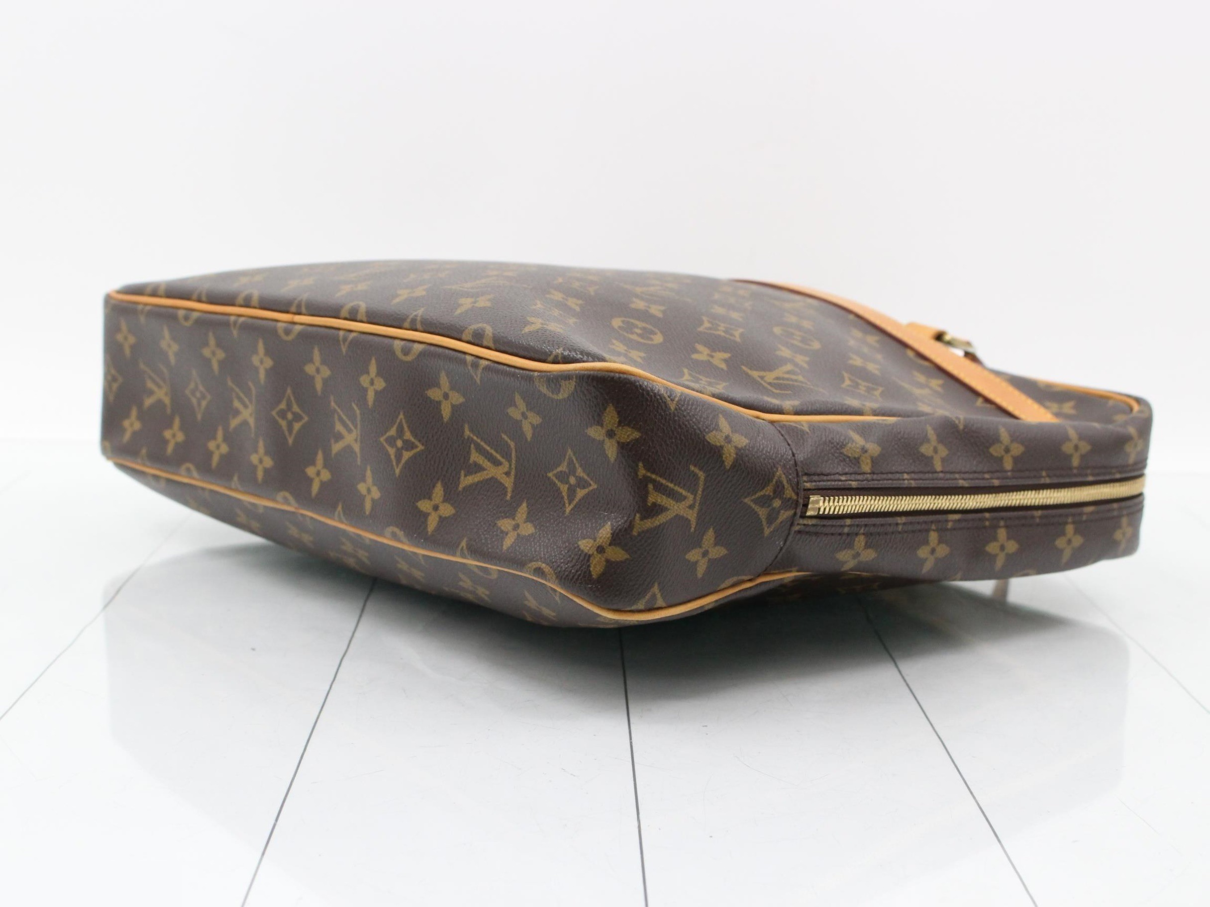 M53343 Monogram Porto de Cuman Pegas Business Bag Leather Bra — view 6