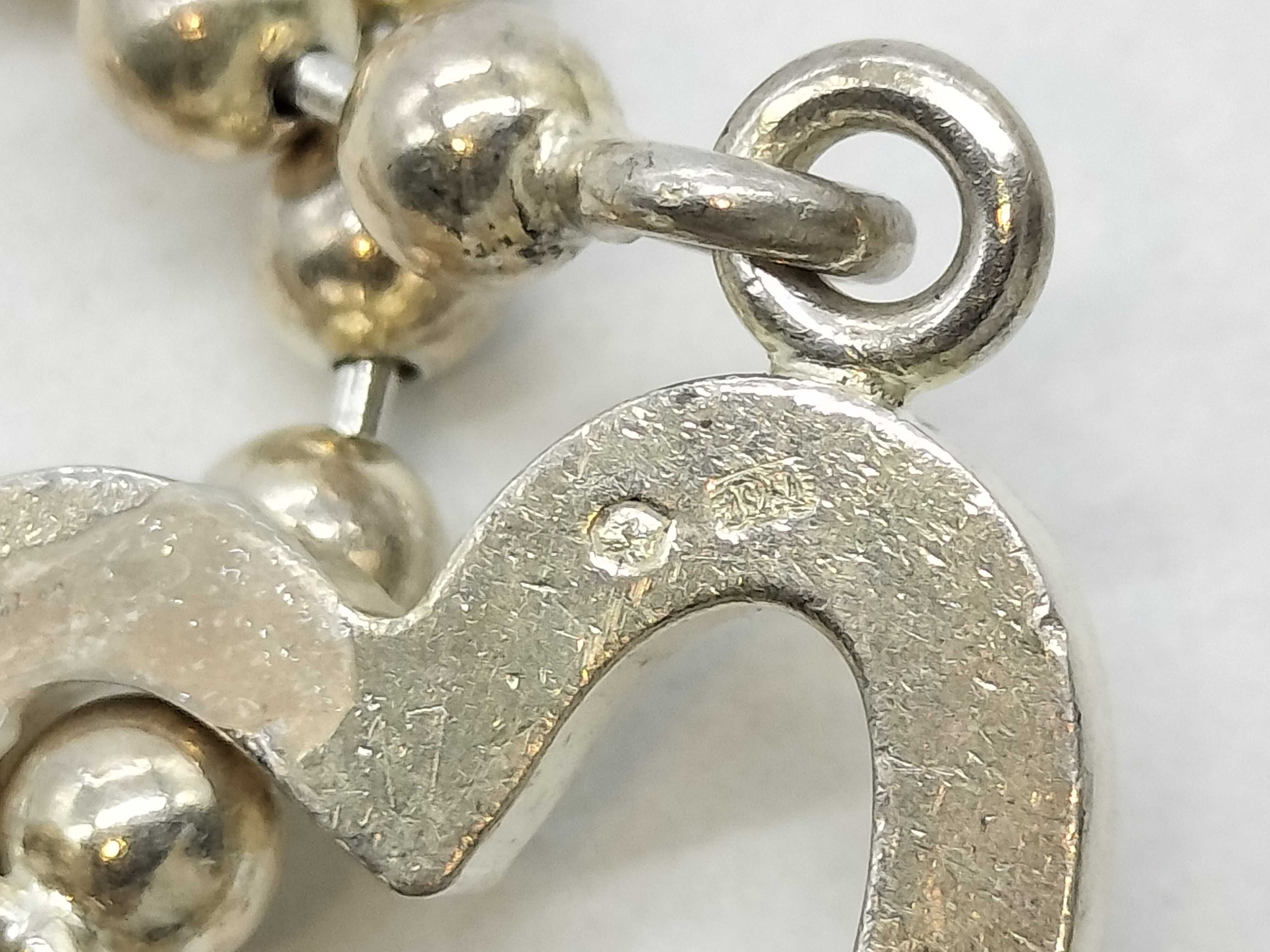 Ball Chain Heart Bracelet 925 13.6g Bracelet/Bangle — view 3