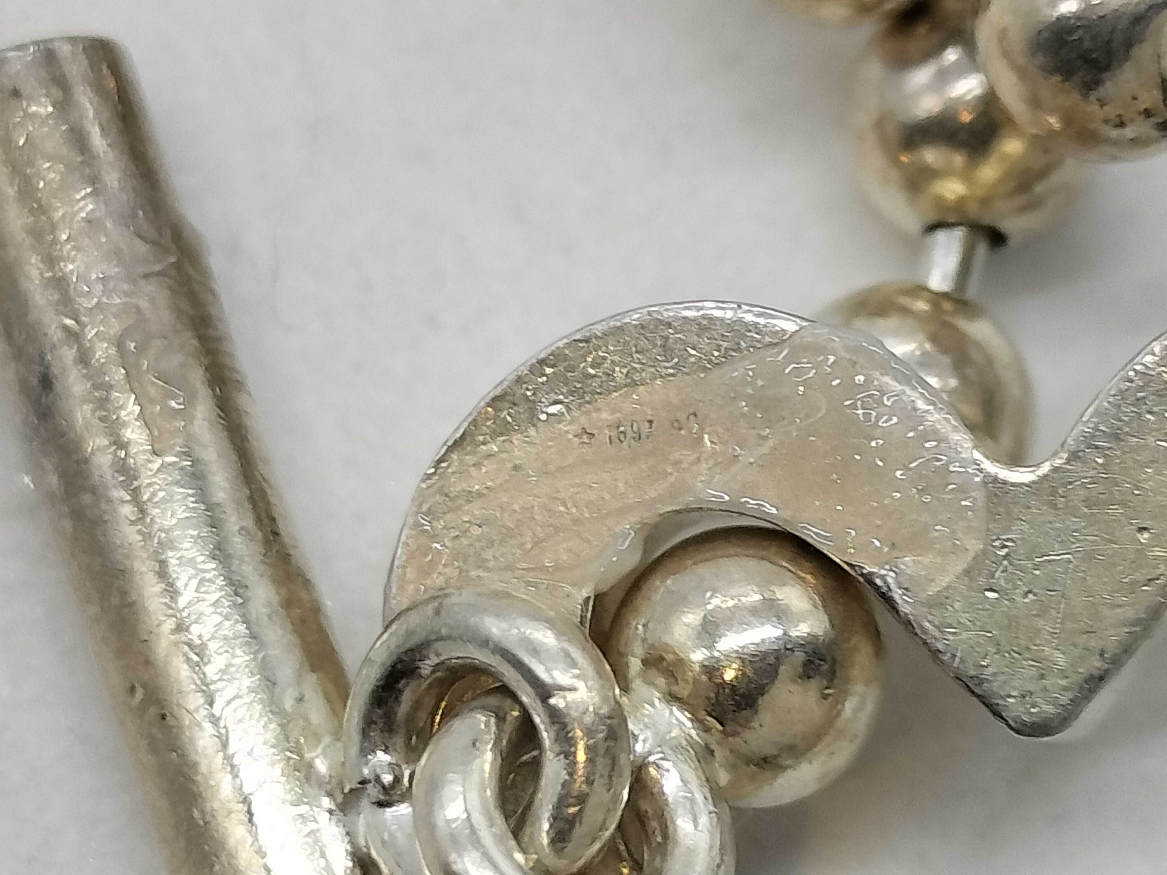 Ball Chain Heart Bracelet 925 13.6g Bracelet/Bangle — view 4