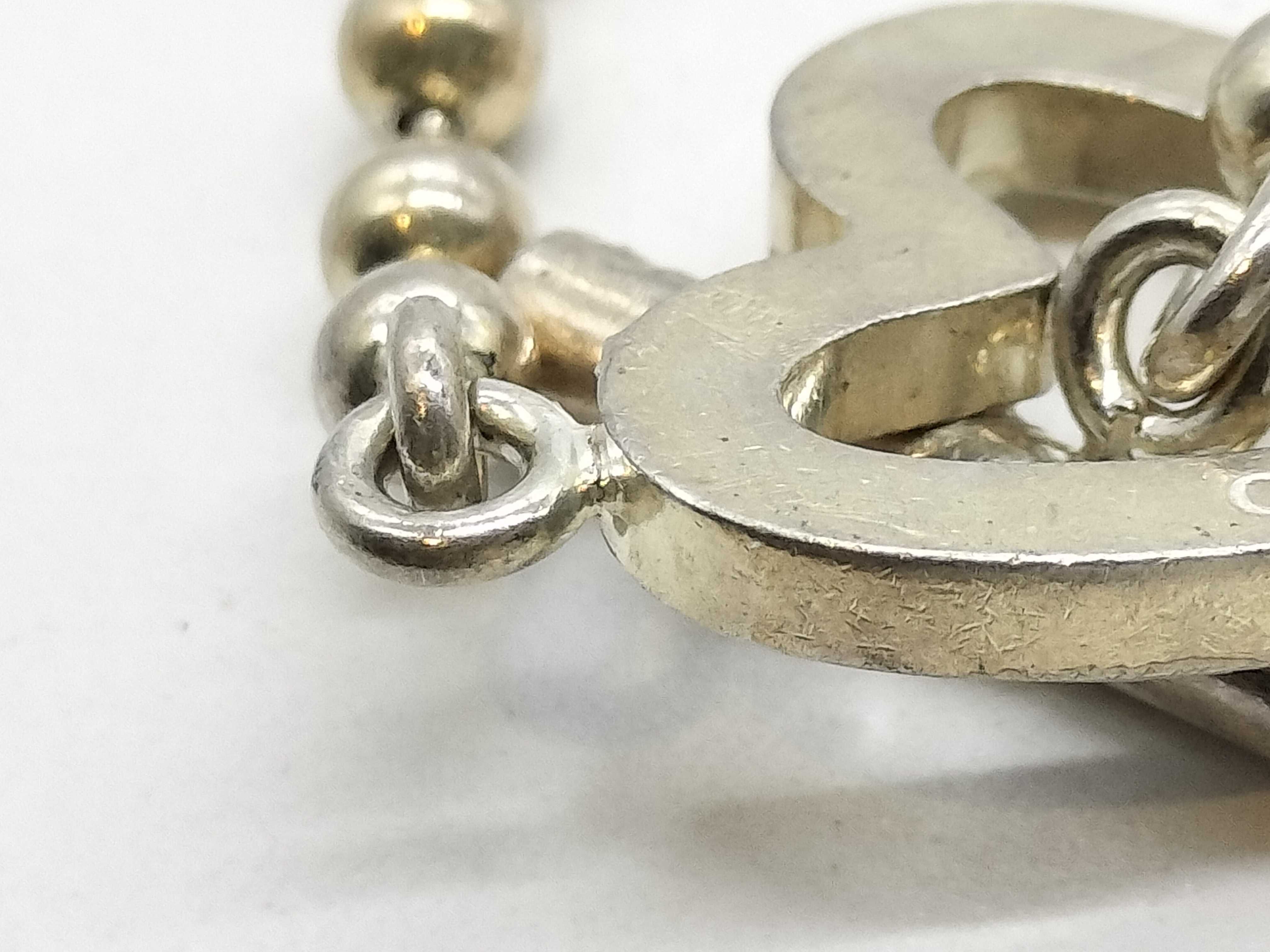 Ball Chain Heart Bracelet 925 13.6g Bracelet/Bangle — view 8