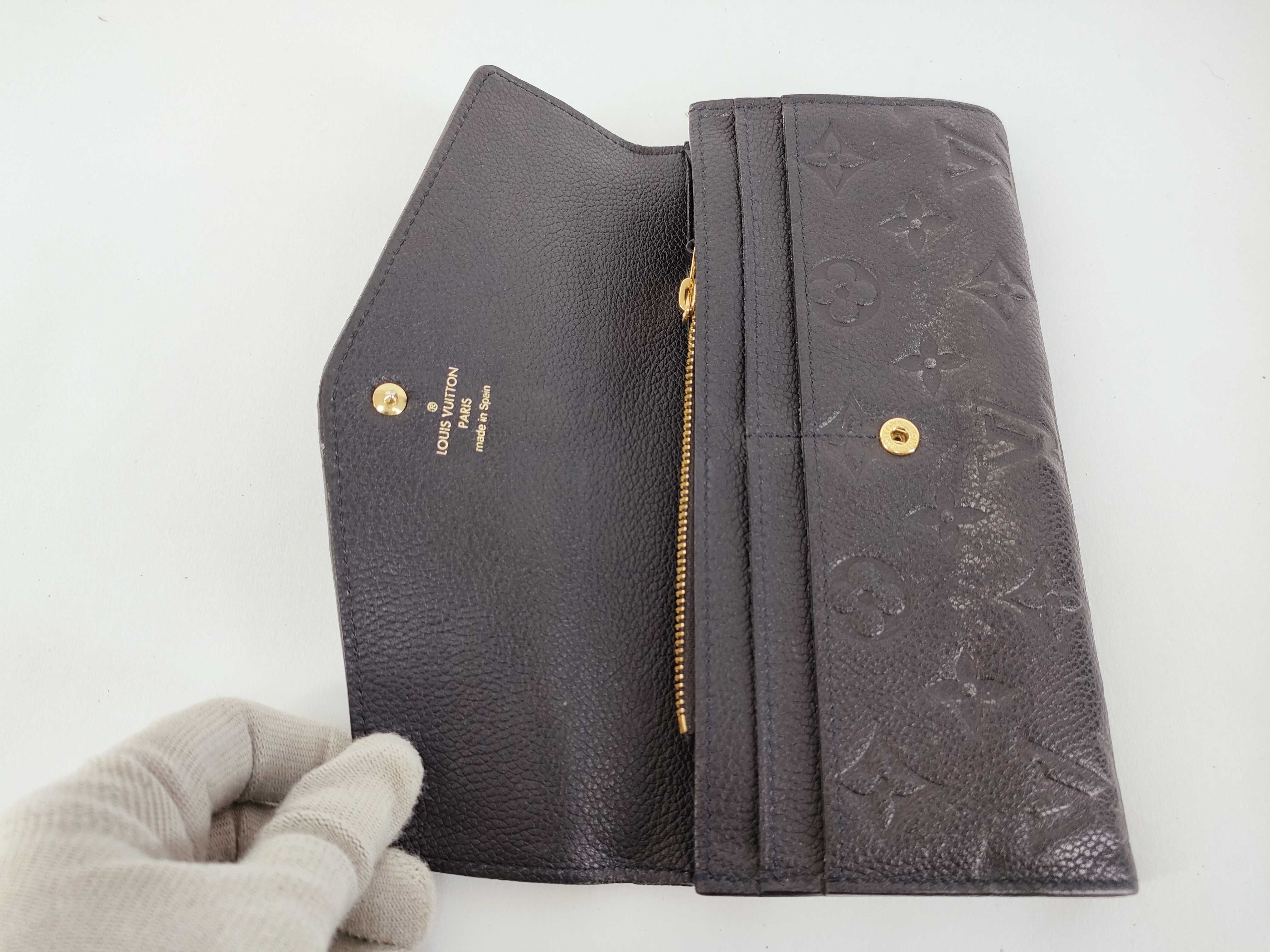 Monogram Empreinte Louis Vuitton Empreinte Portefeuille Curieuse M60287 Wallet — view 9