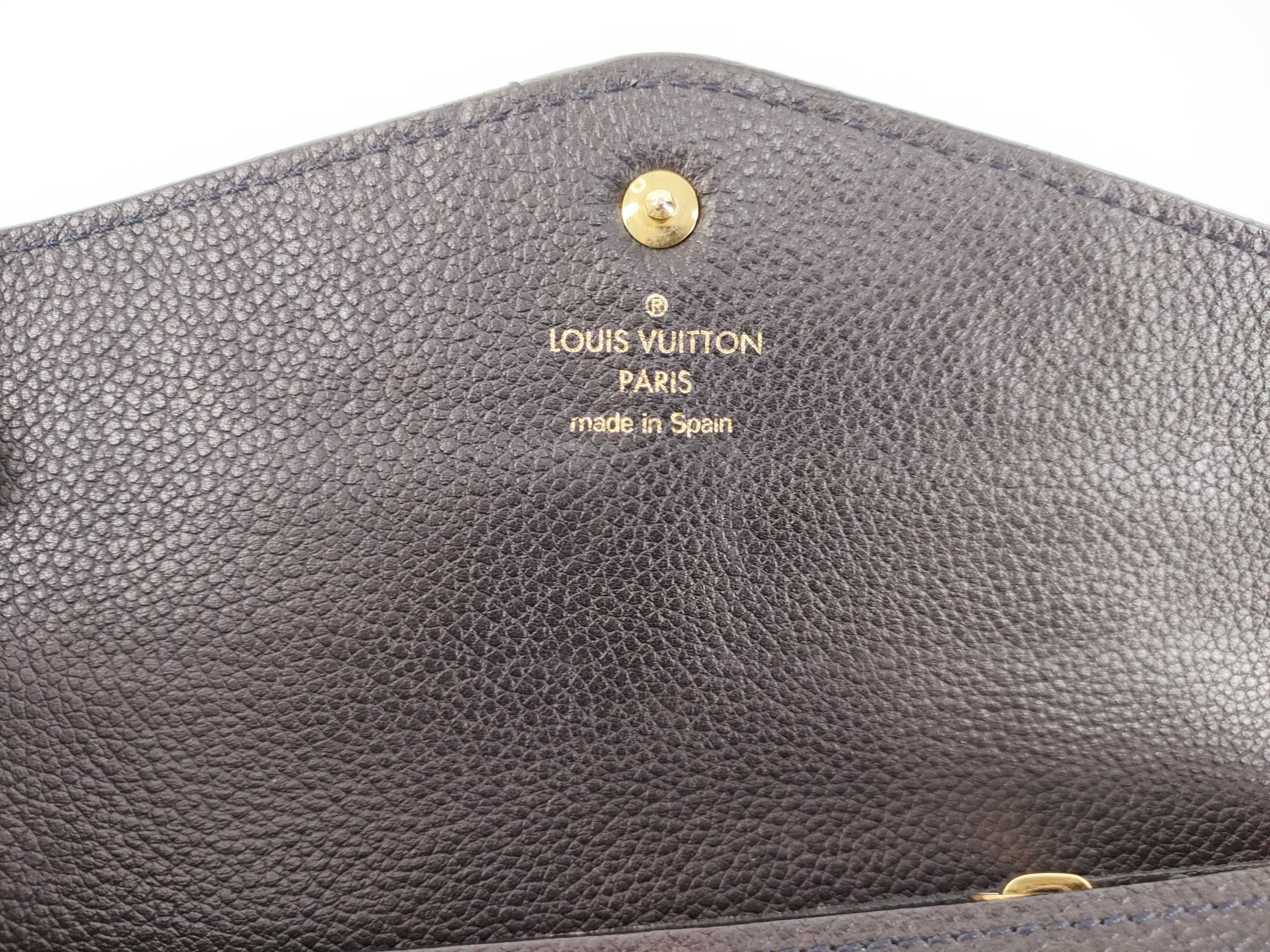 Monogram Empreinte Louis Vuitton Empreinte Portefeuille Curieuse M60287 Wallet — view 10