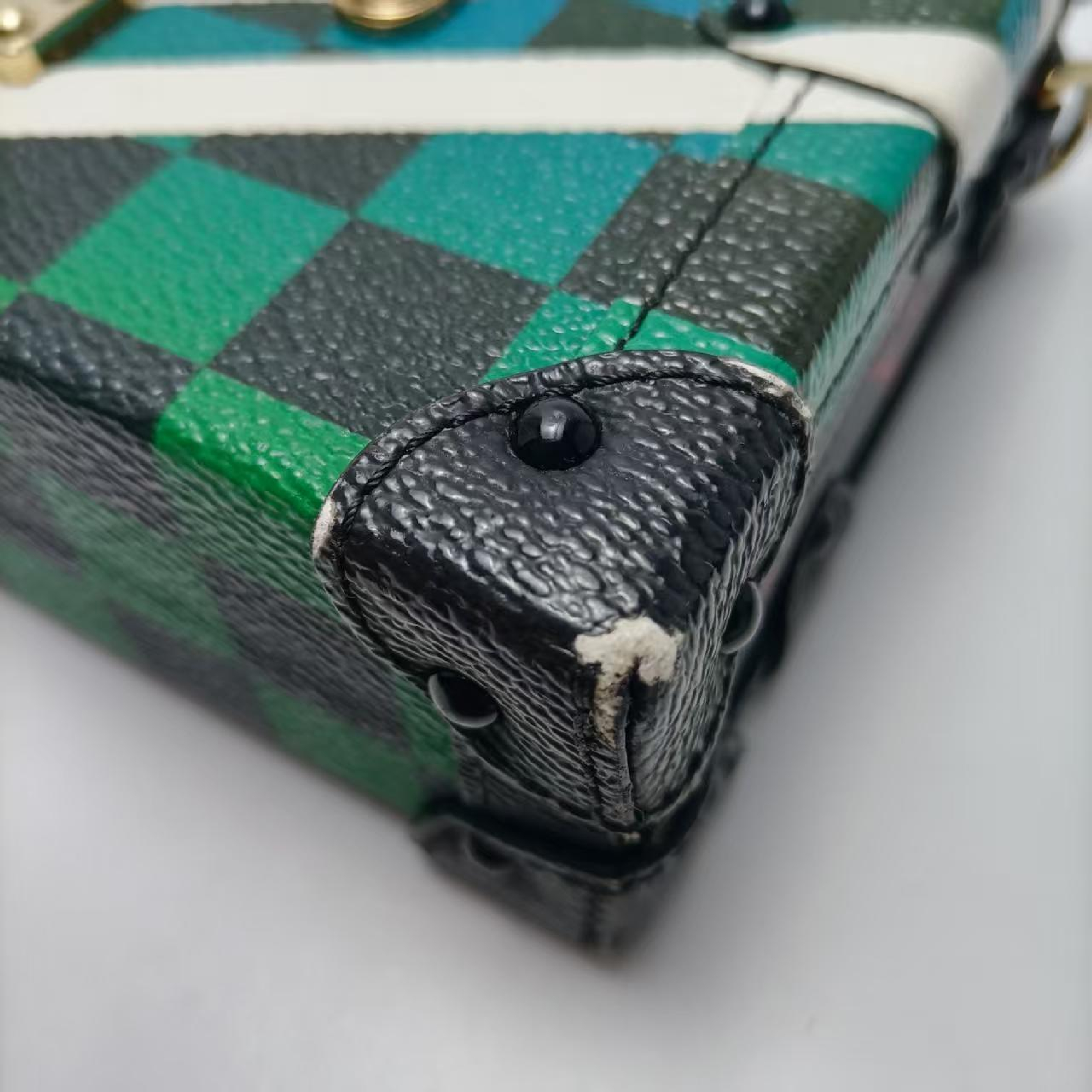 Petite Malle PU leather shoulder bag — view 6