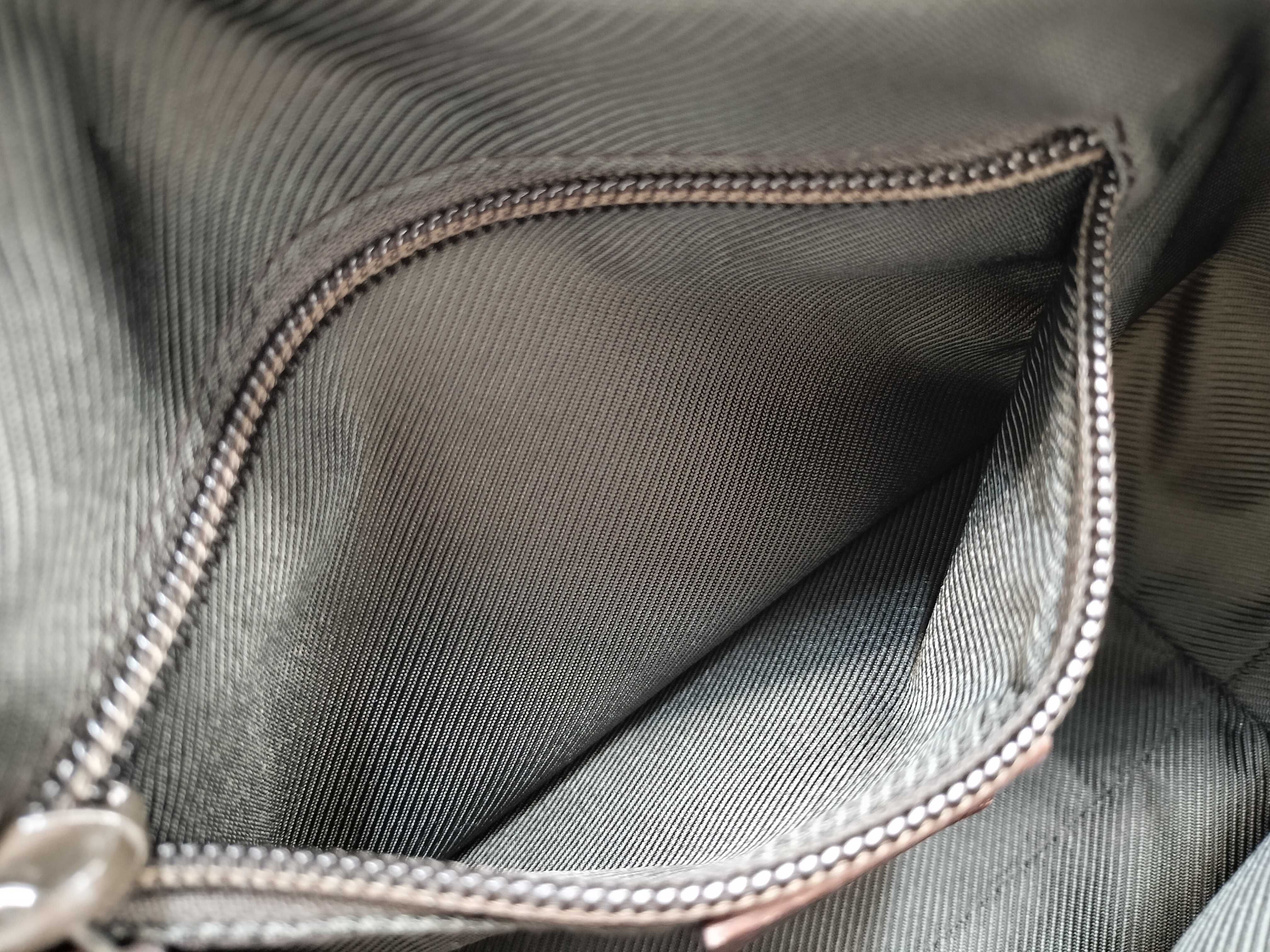 GG Canvas Handbag, Gucci 131223, AACD Standard Compliant, Nylon, Beige Handbag — view 13