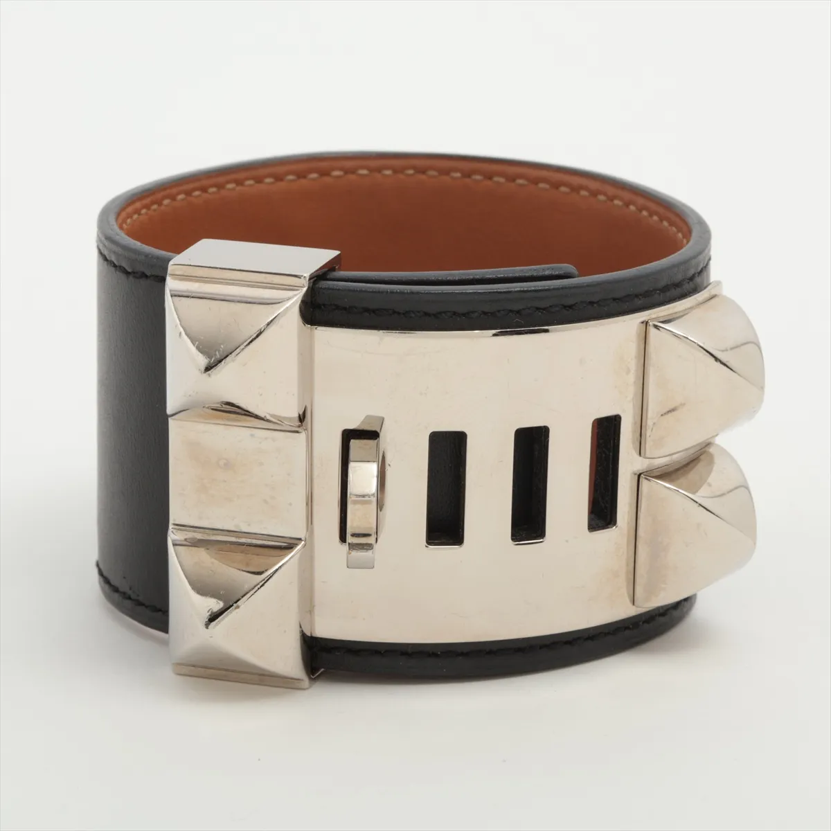 Coriedossian Q2013 Bracelet S1 Leather x Metal Black x Silver — view 2