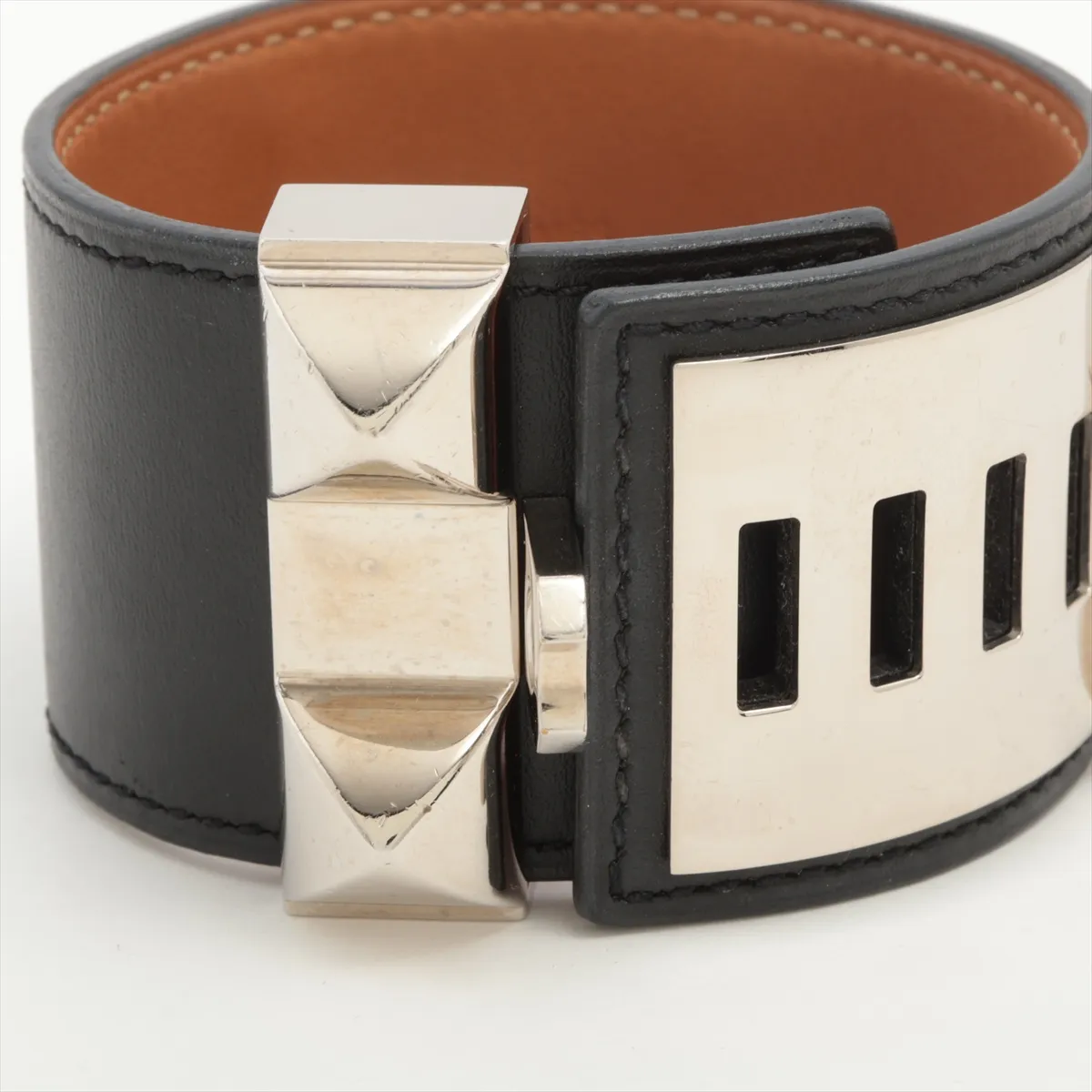 Coriedossian Q2013 Bracelet S1 Leather x Metal Black x Silver — view 5