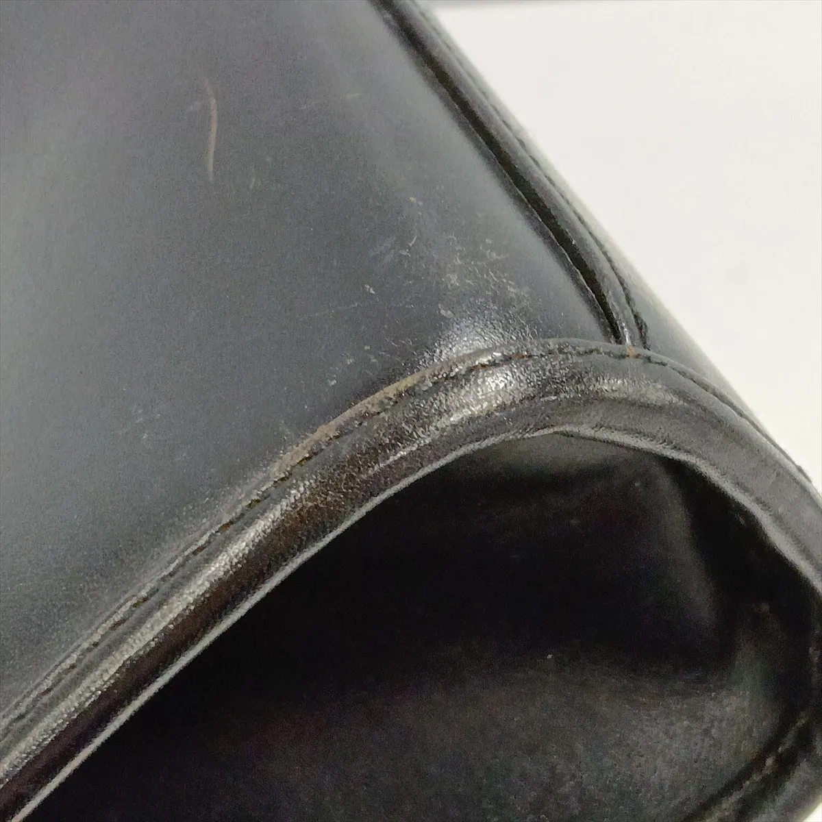 Old Gucci Jackie Leather Handbag Black — view 11