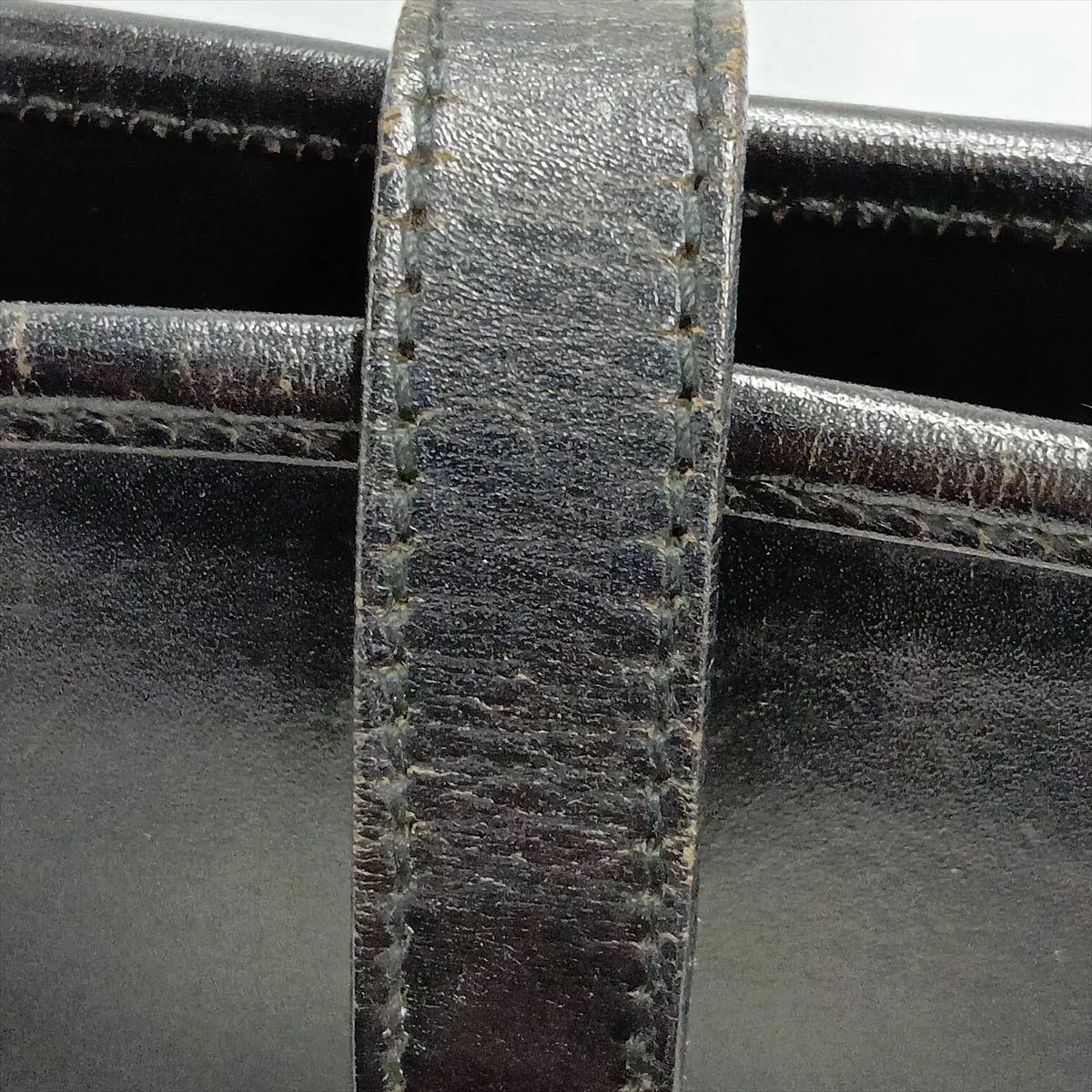 Old Gucci Jackie Leather Handbag Black — view 12