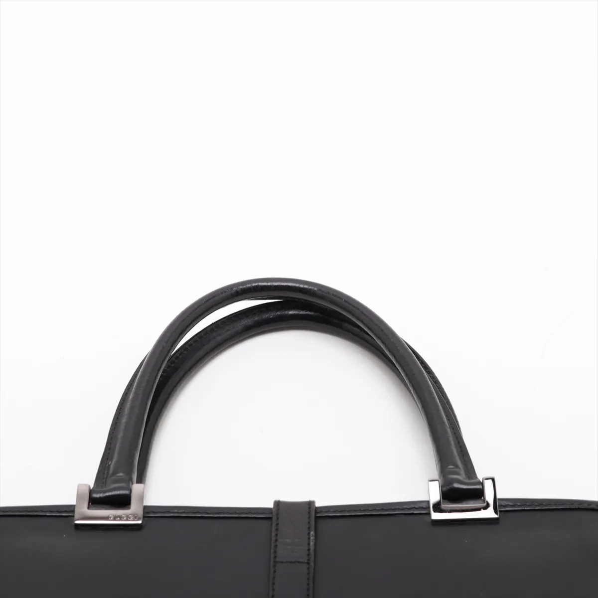 Old Gucci Jackie Leather Handbag Black — view 6