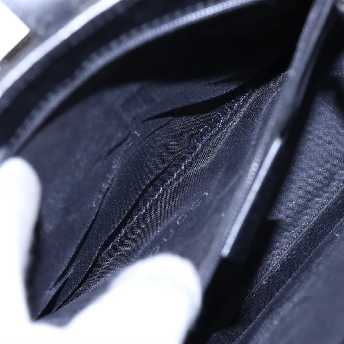 Old Gucci Jackie Leather Handbag Black — view 8