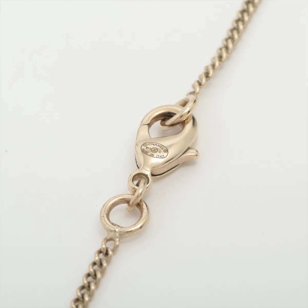 Cocomark B13C Necklace GP x Fake Pearl Gold — view 4