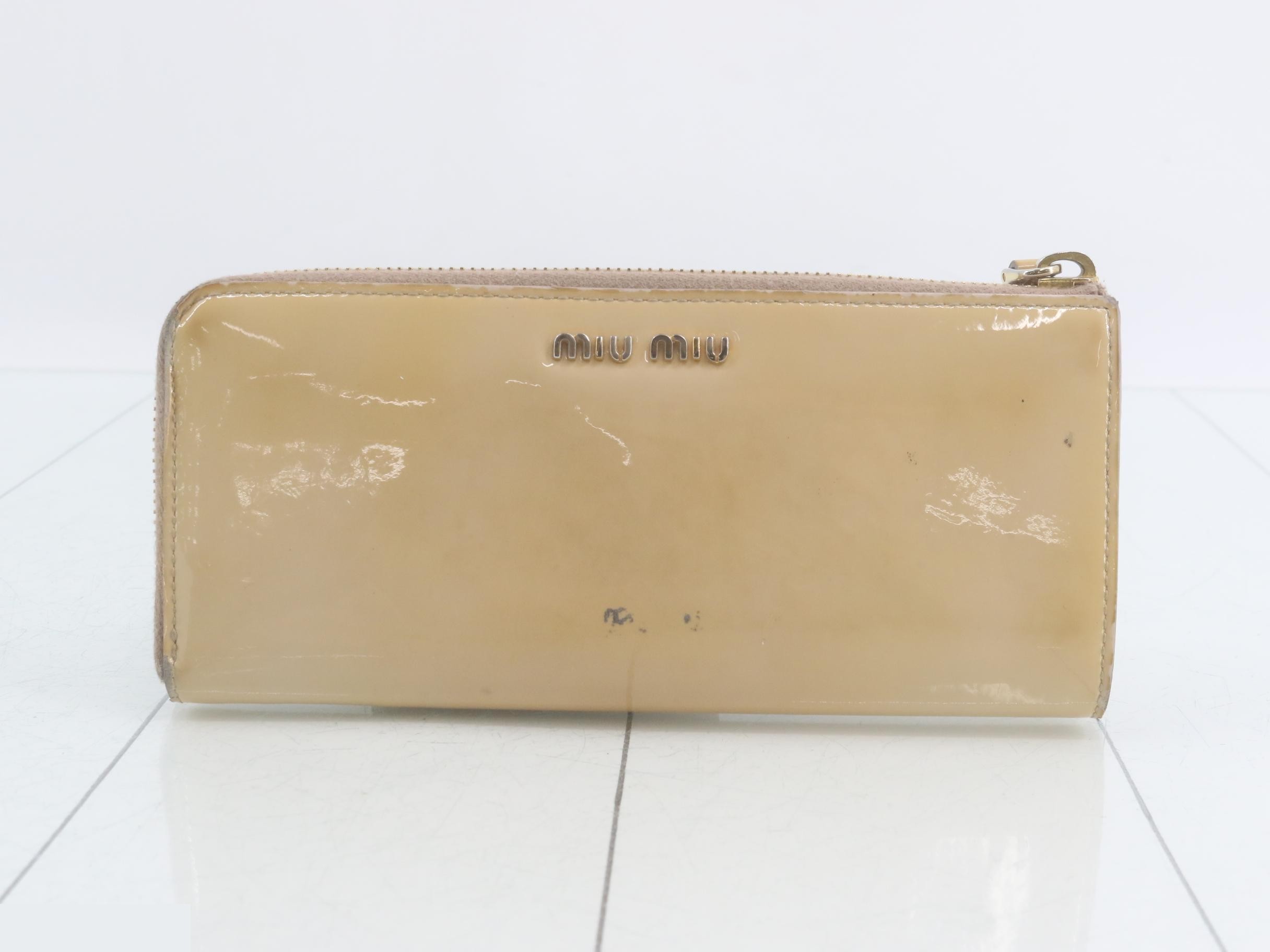 L-shaped zipper ribbon bag/wallet — view 2