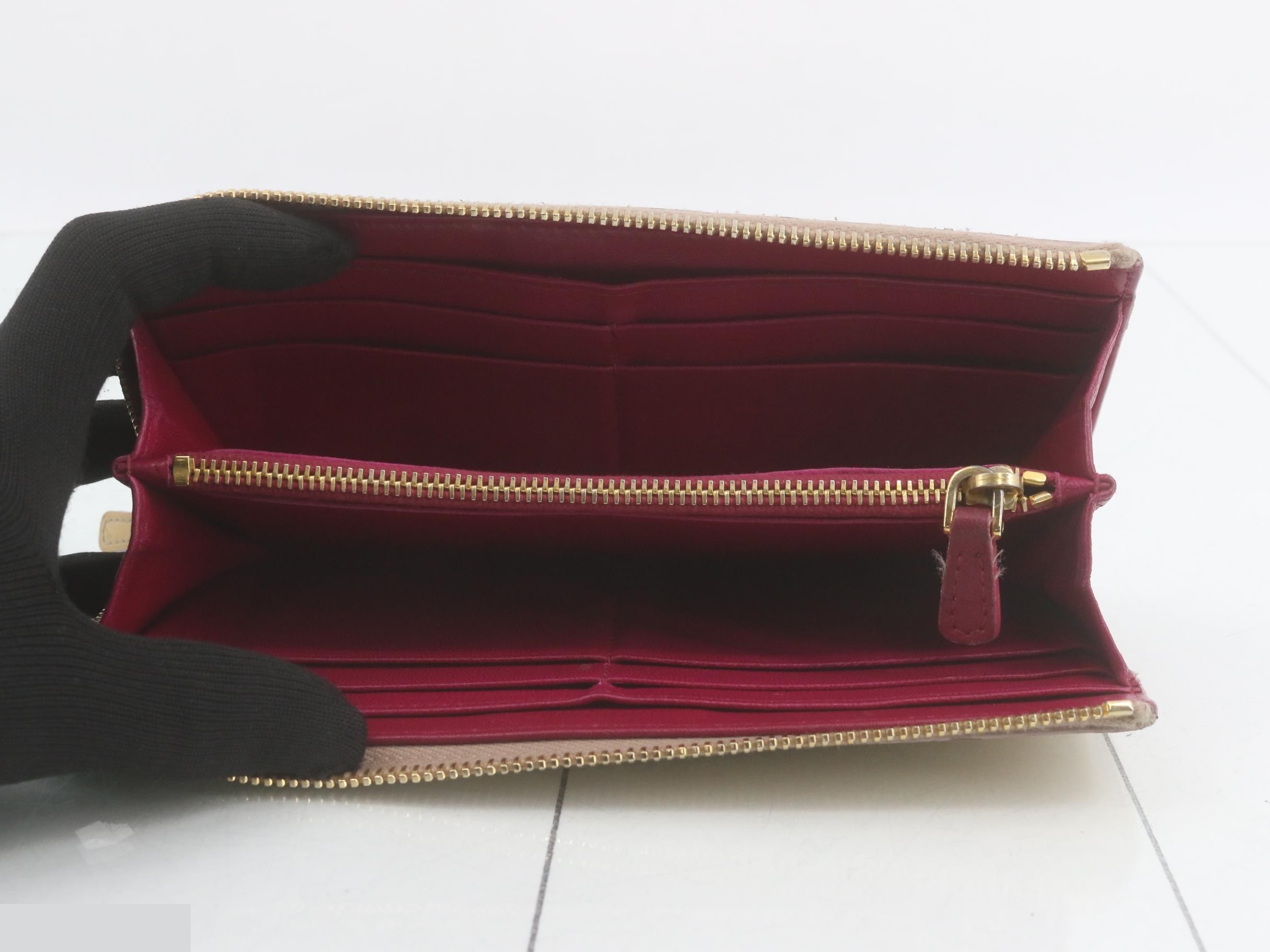 L-shaped zipper ribbon bag/wallet — view 4