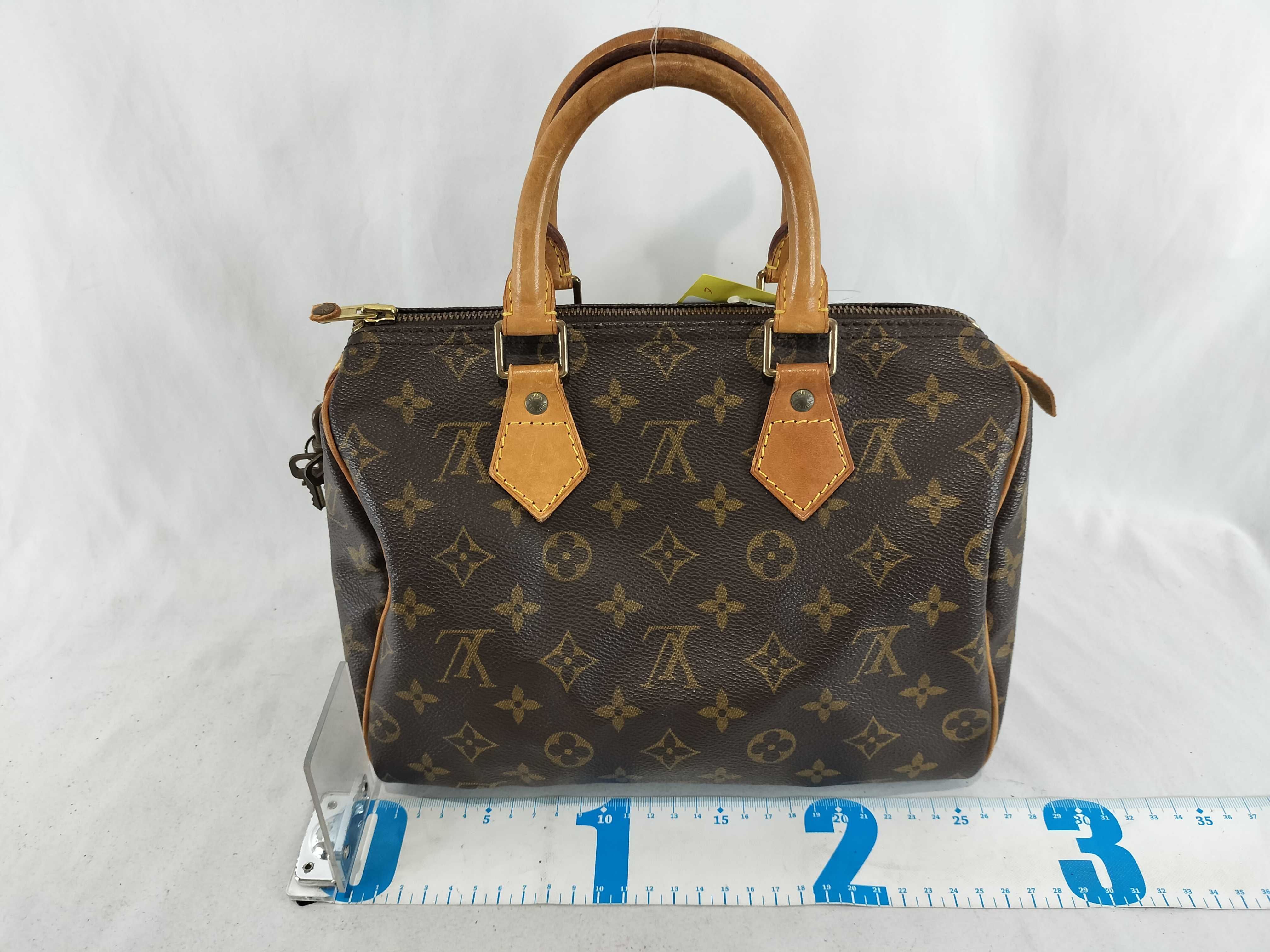 Monogram Speedy 25 M41528 TH1923 Handbag with Padlock — view 2
