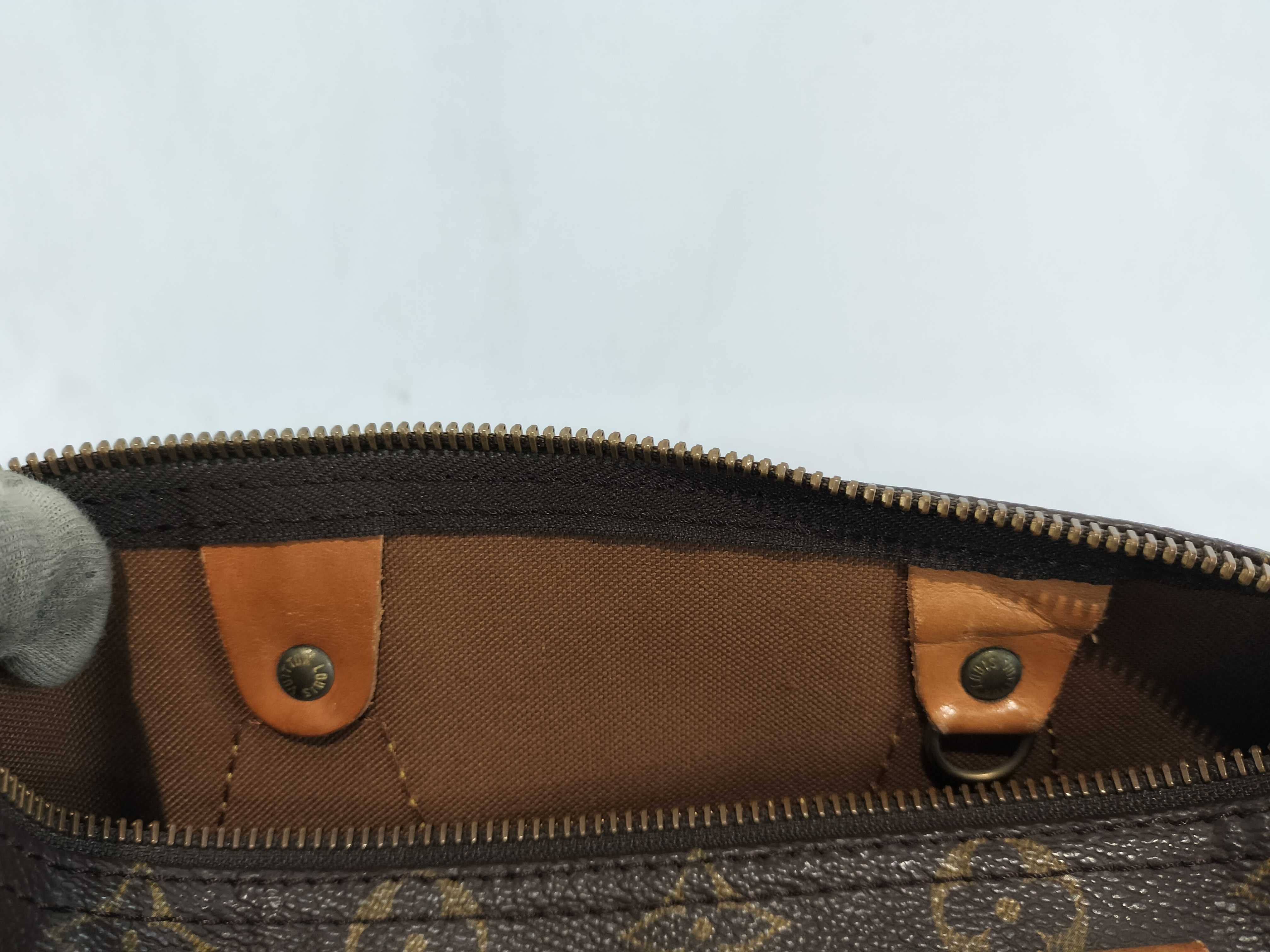 Monogram Speedy 25 M41528 TH1923 Handbag with Padlock — view 13